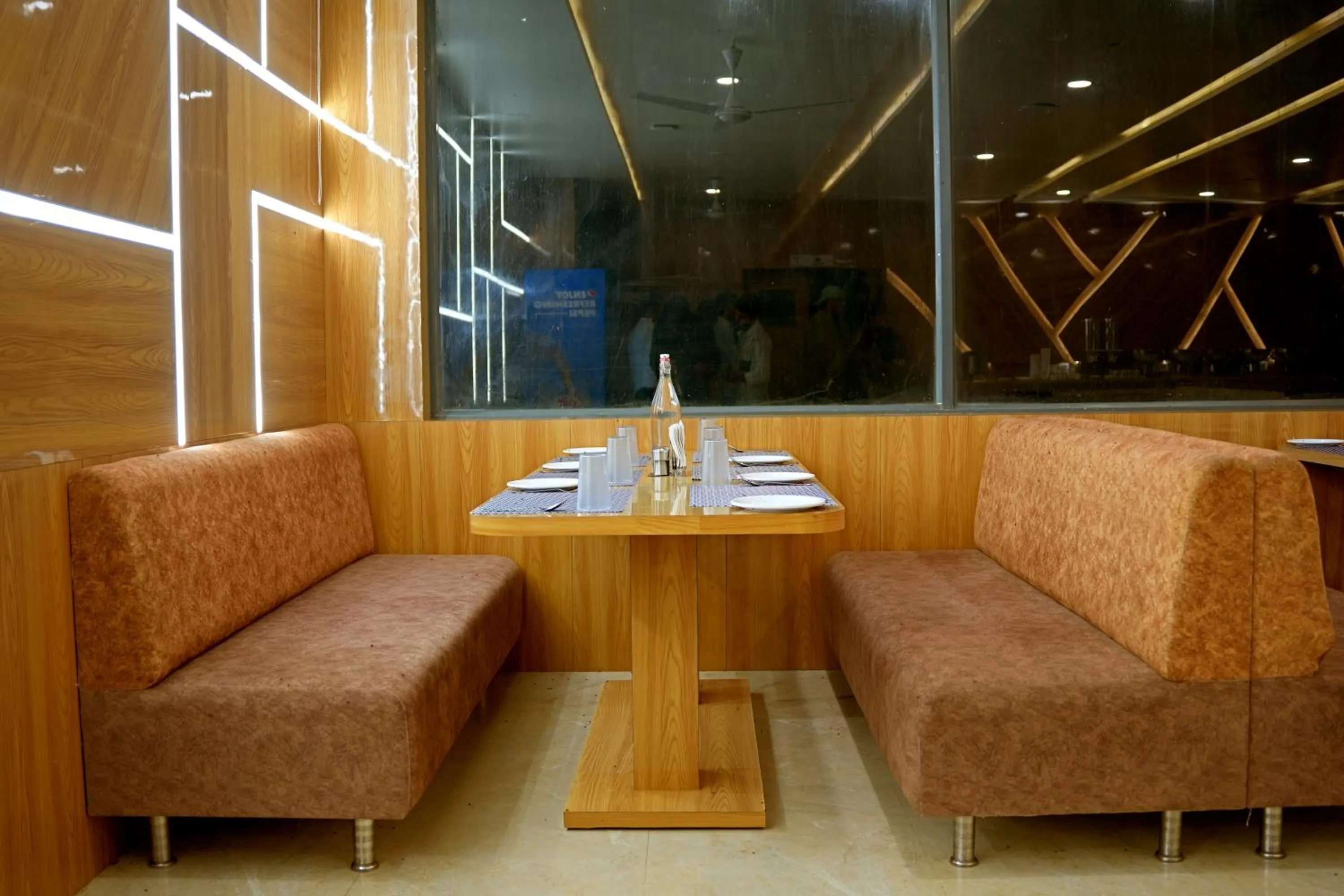 Restaurant/places to eat in The Sky Comfort Beach Hotel, Dwarka