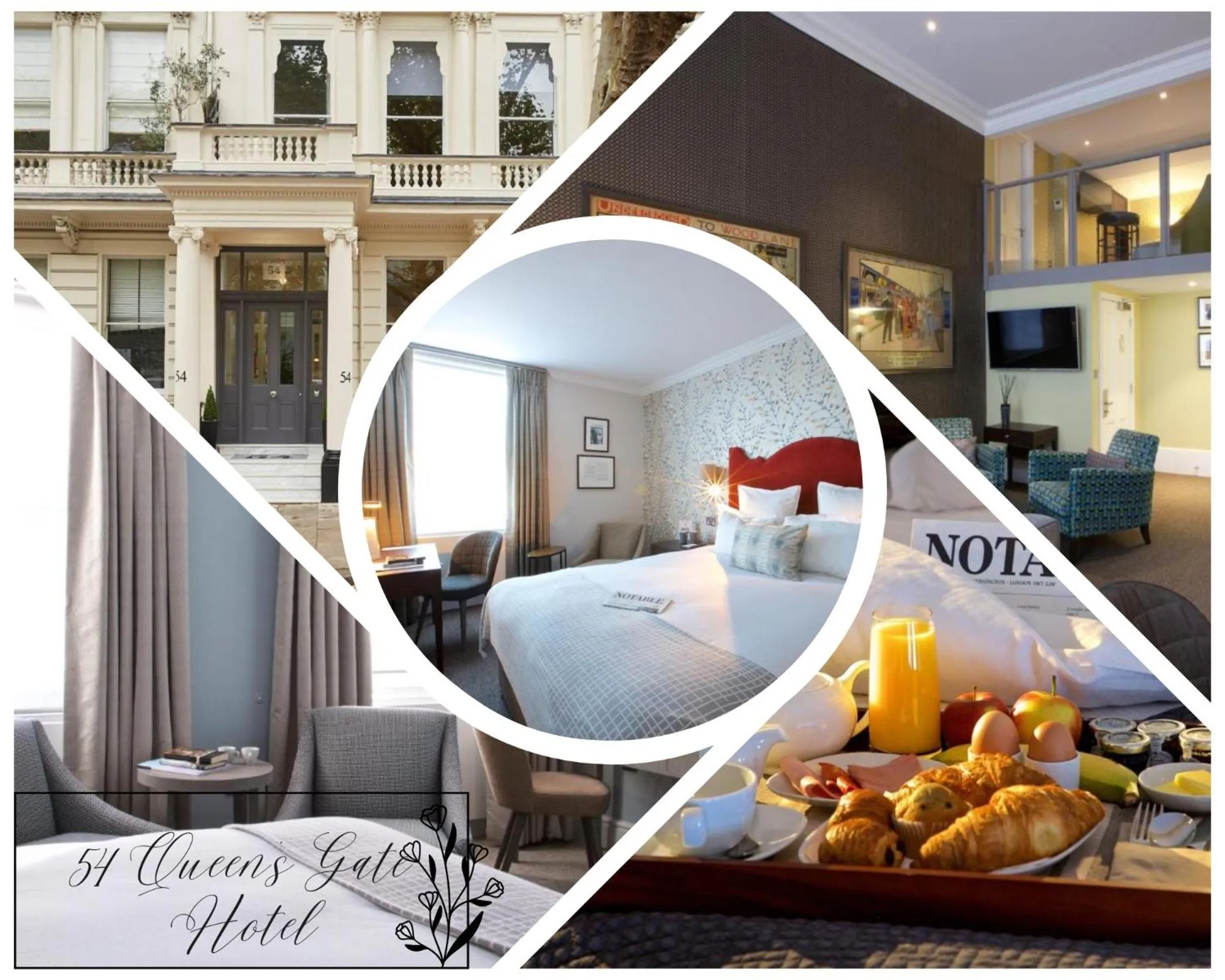 Property building, Bed in 54 Queen's Gate Hotel