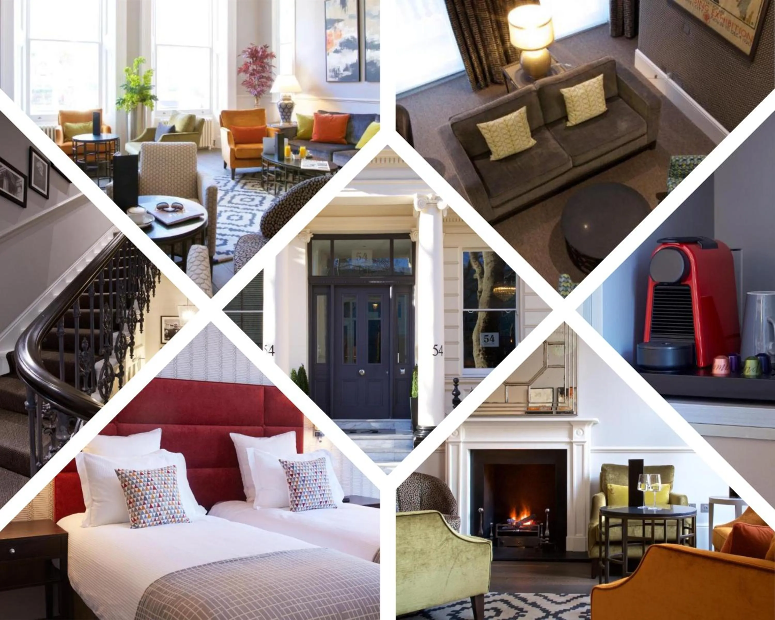 Property building, Bed in 54 Queen's Gate Hotel