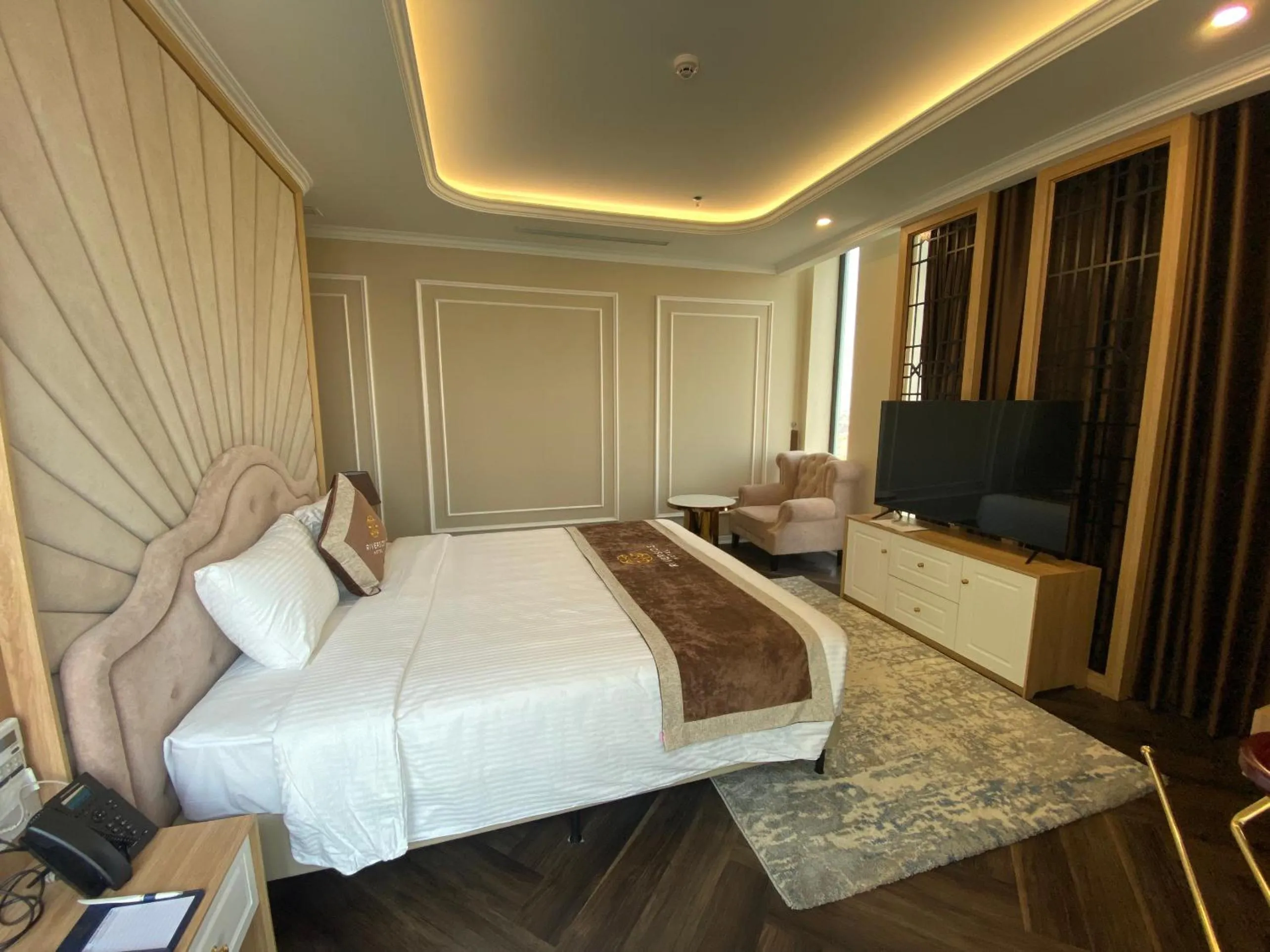 Photo of the whole room, Bed in Riverside Hotel Hà Nam