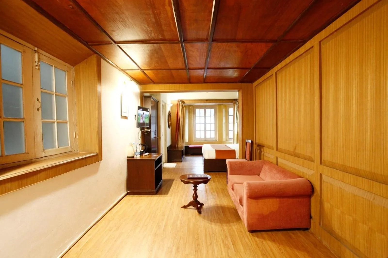 Living room in The Palace Belvedere Nainital By Royal Collection Hotels