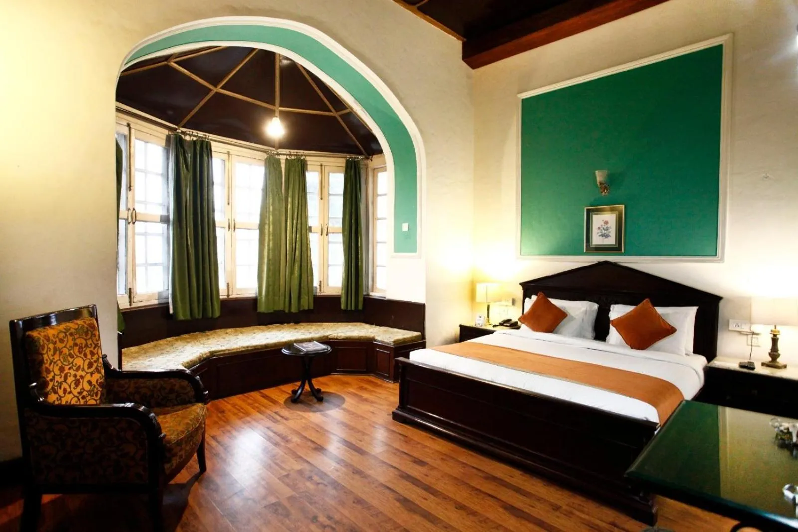 Bedroom, Bed in The Palace Belvedere Nainital By Royal Collection Hotels