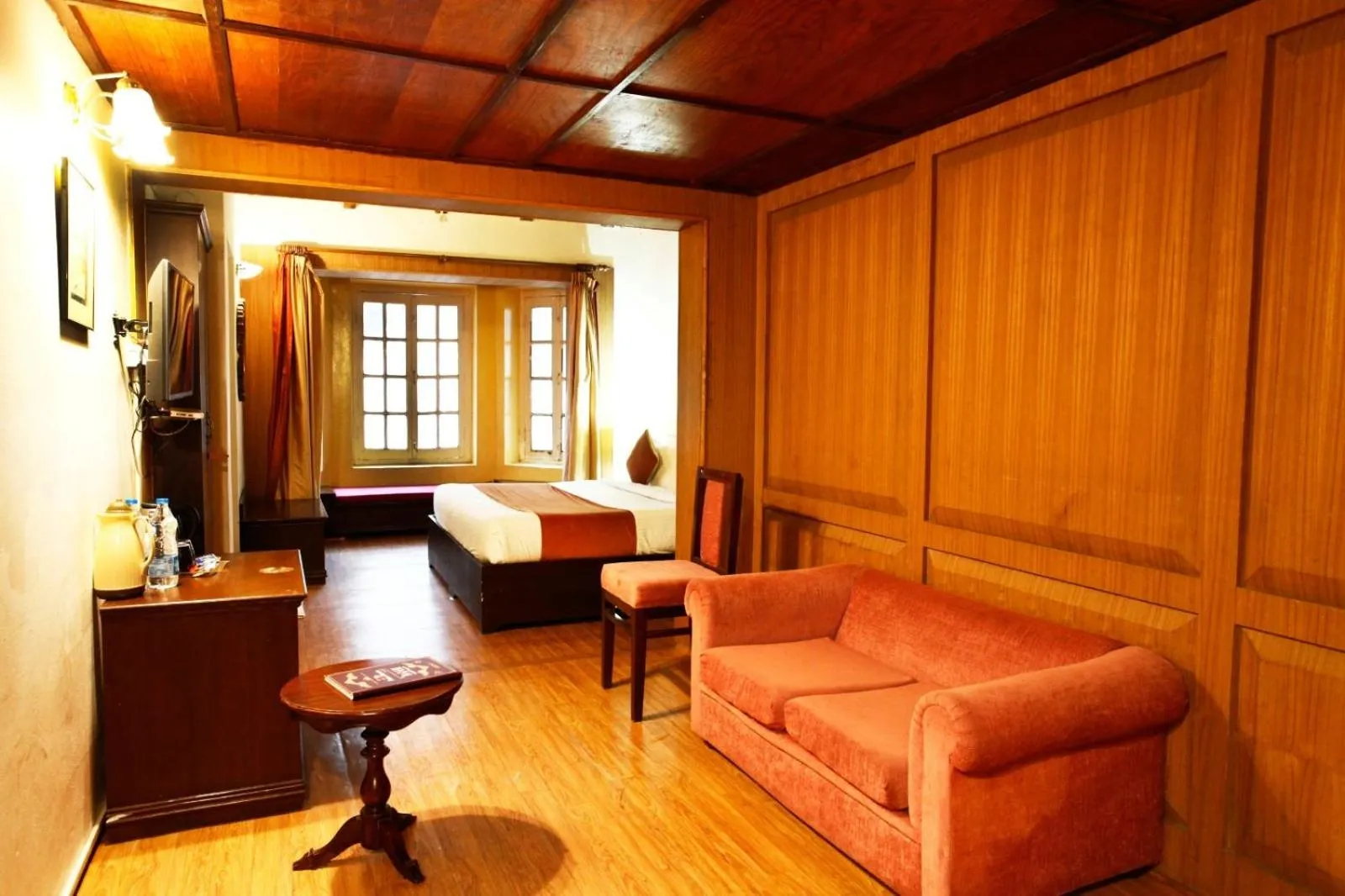 Living room in The Palace Belvedere Nainital By Royal Collection Hotels