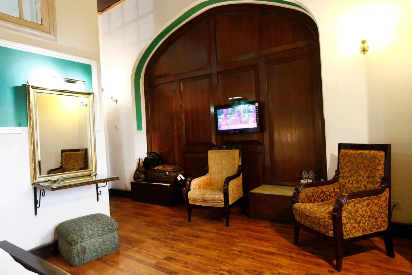 Living room in The Palace Belvedere Nainital By Royal Collection Hotels