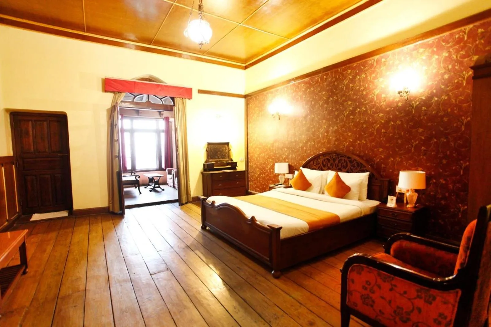 Bedroom, Bed in The Palace Belvedere Nainital By Royal Collection Hotels