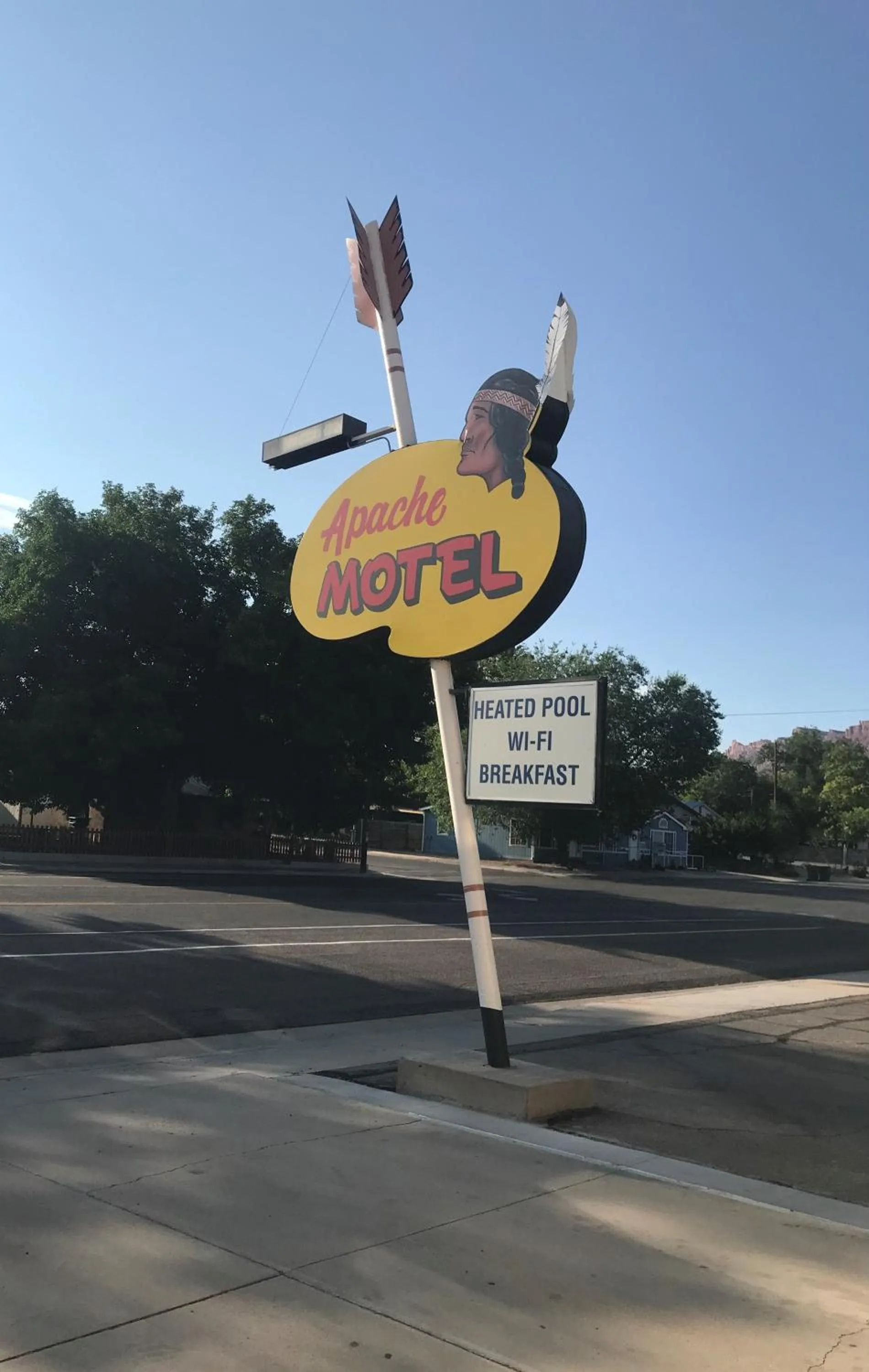 Property logo or sign in Apache Motel