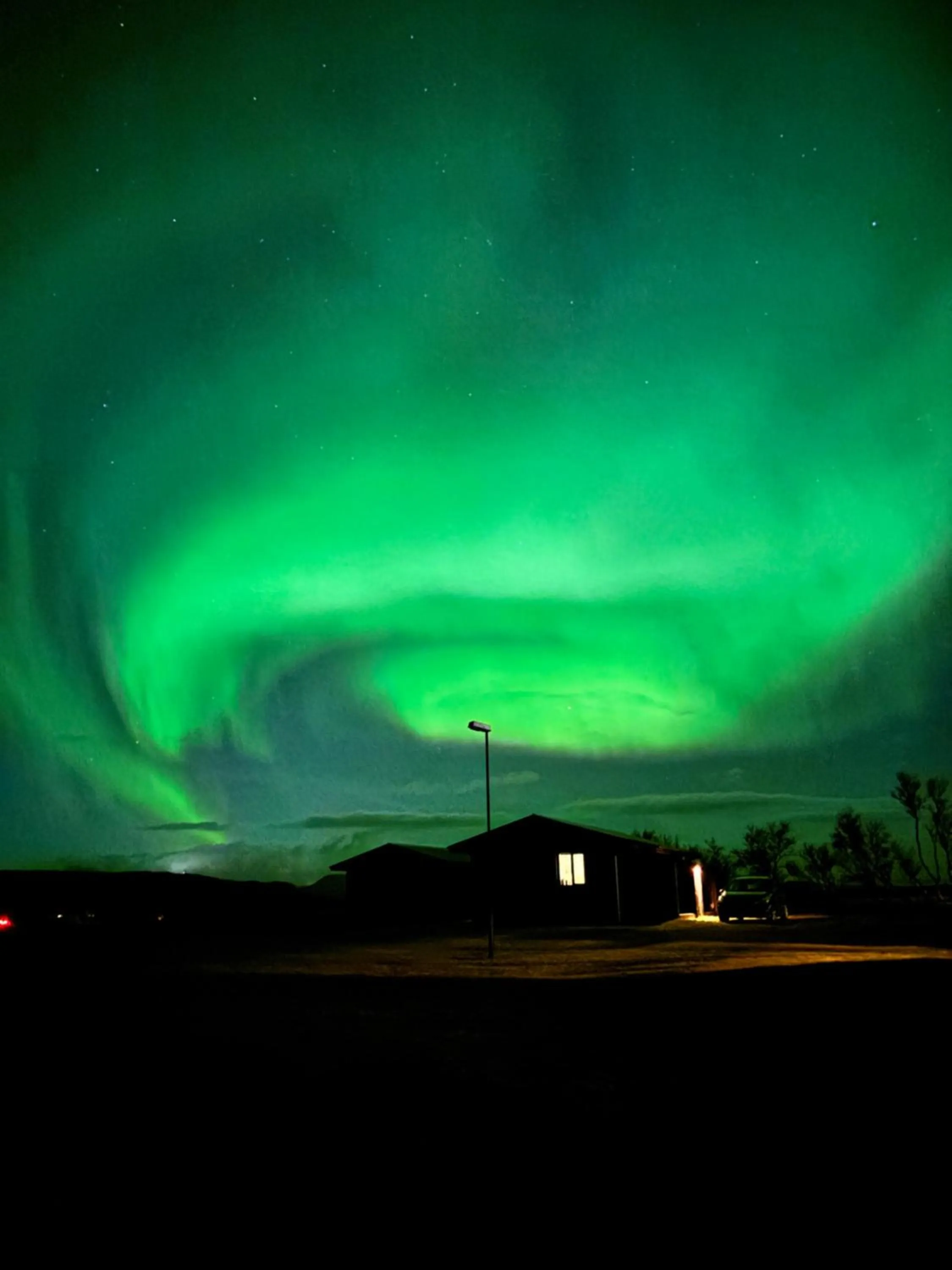 Natural landscape in Hotel Brú countryside