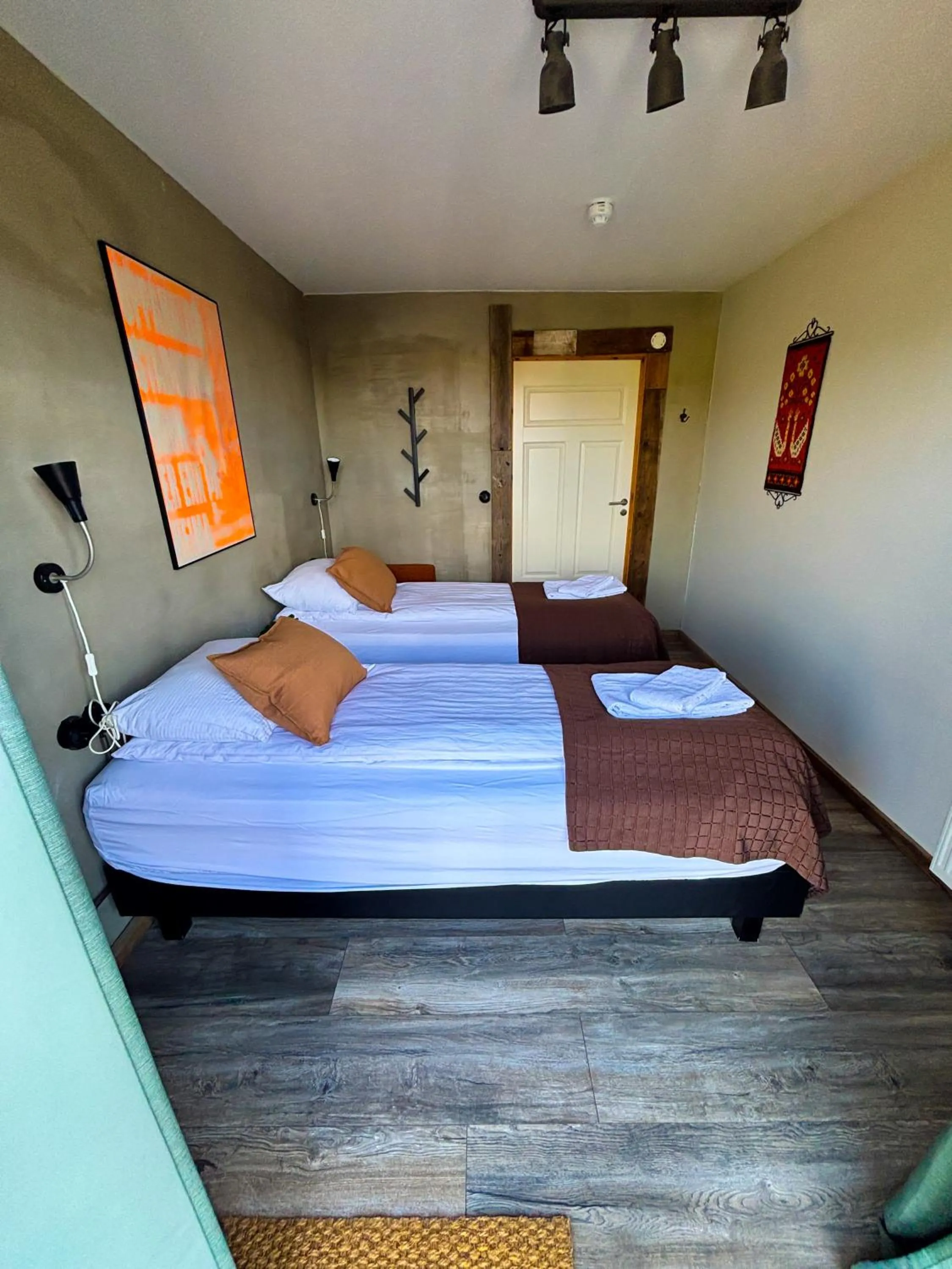 Bedroom, Bed in Hotel Brú countryside