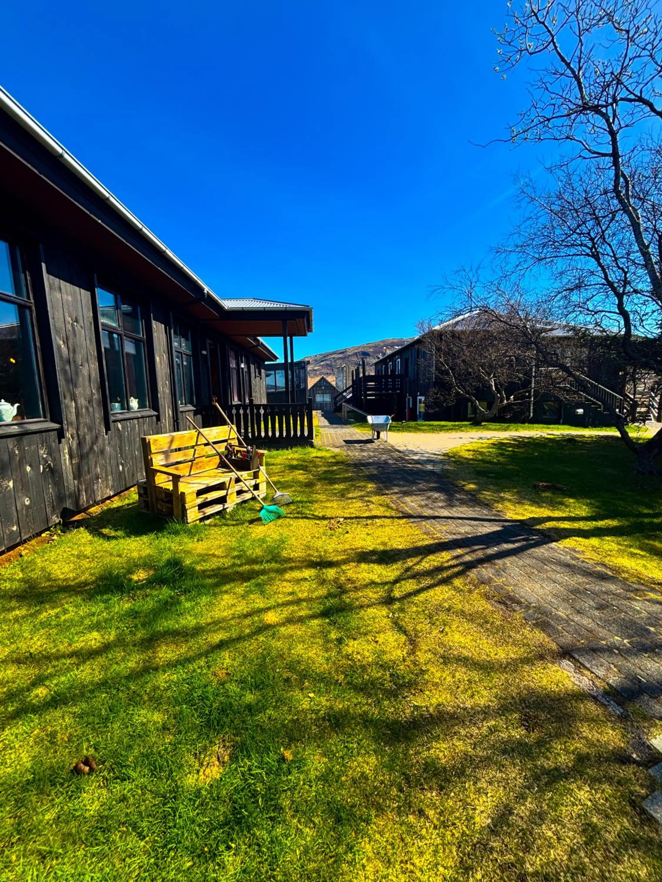 Natural landscape in Hotel Brú countryside