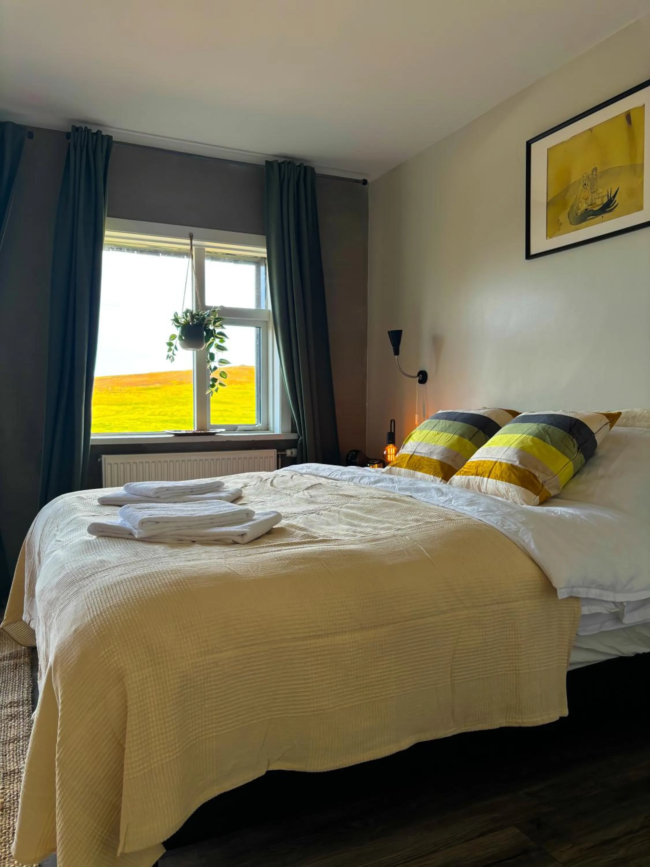 Bedroom, Bed in Hotel Brú countryside