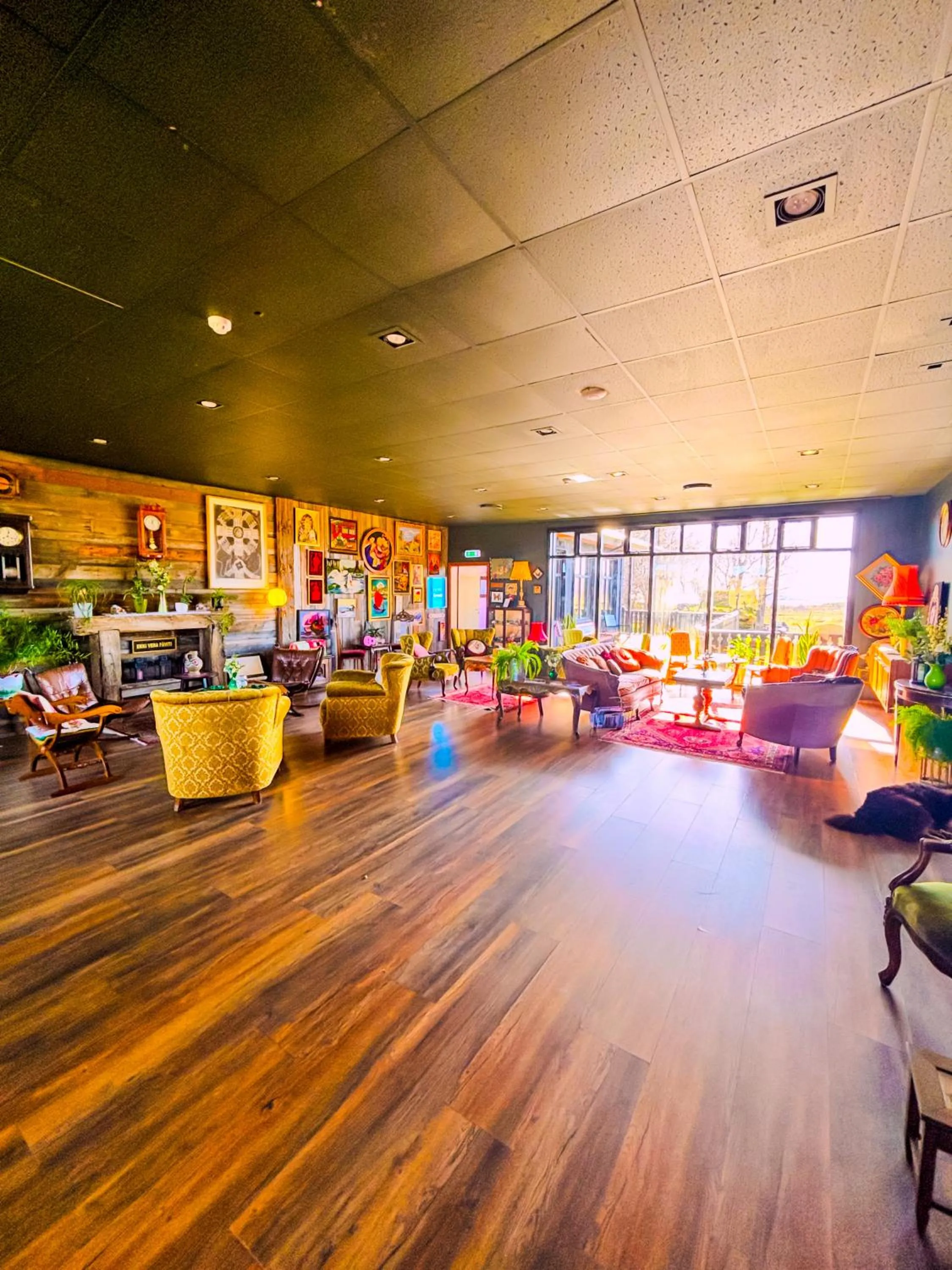 Lobby or reception in Hotel Brú countryside