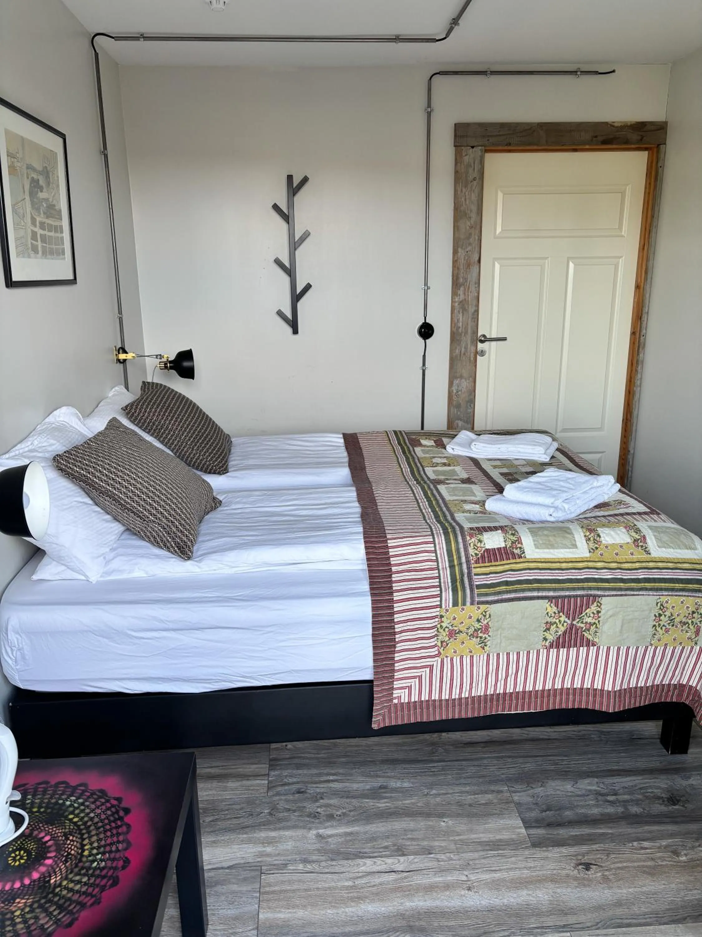 Bedroom, Bed in Hotel Brú countryside