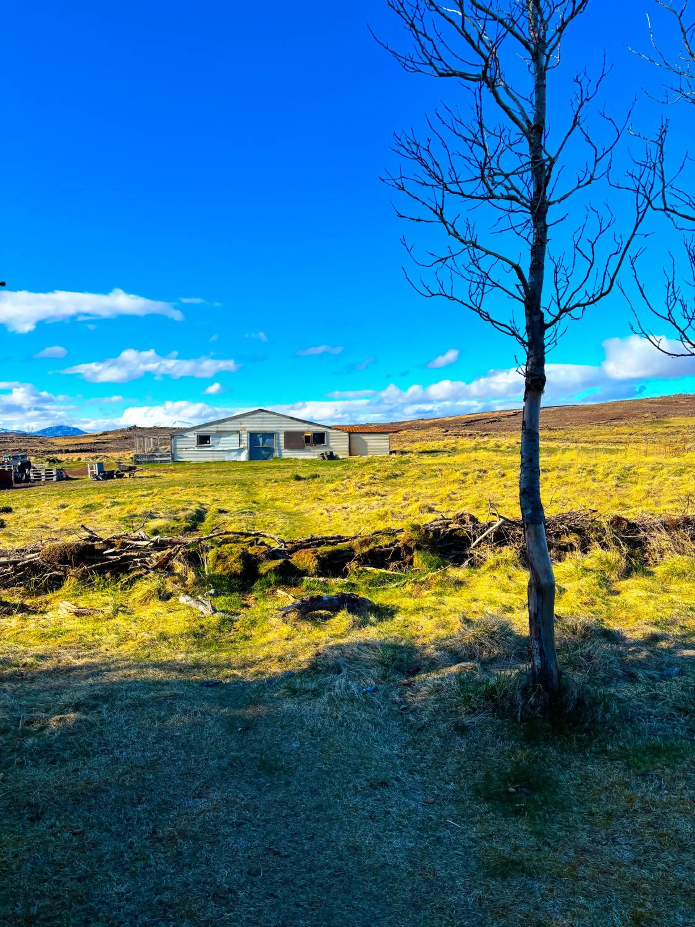 Natural landscape in Hotel Brú countryside