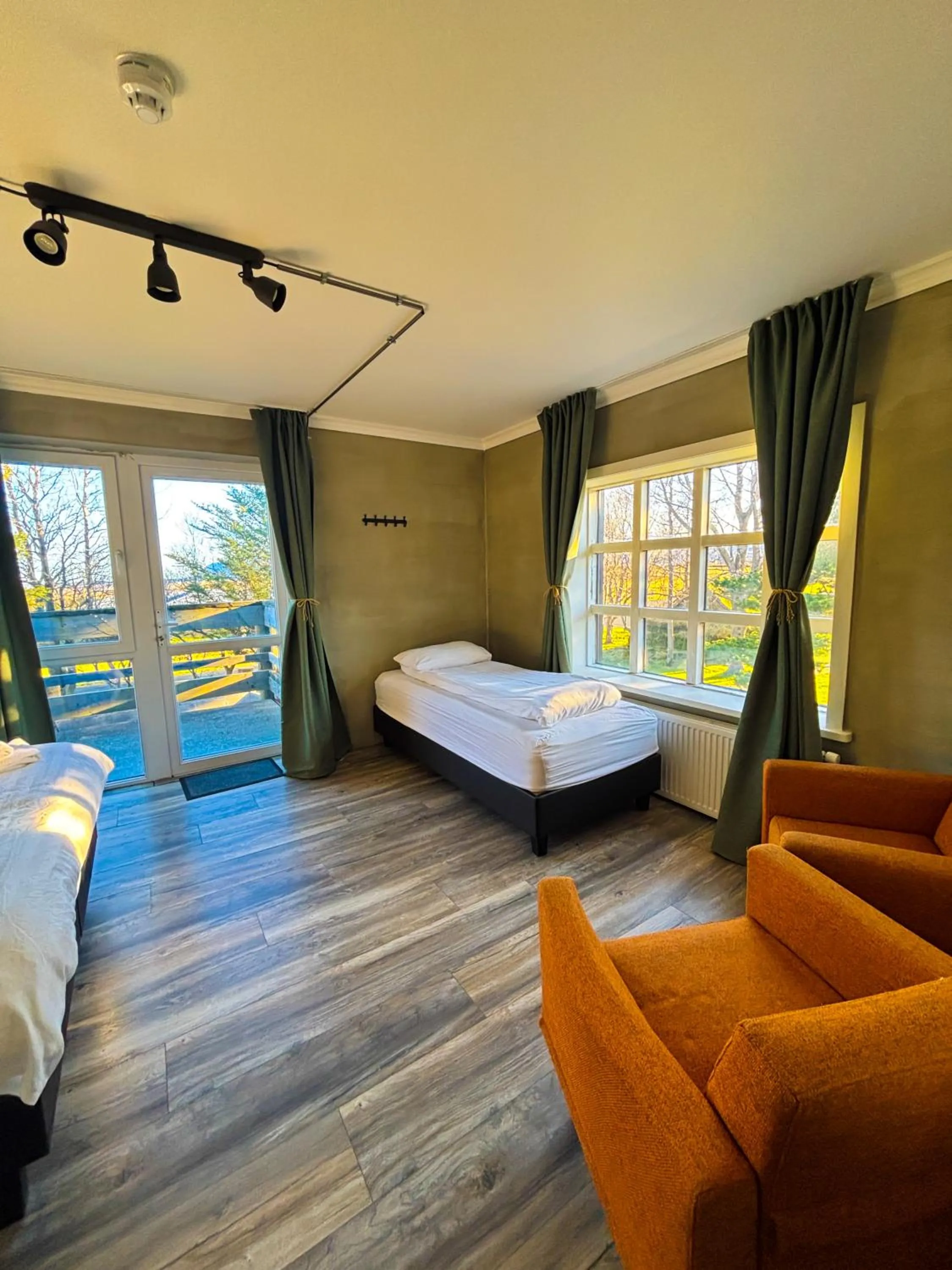 Bed in Hotel Brú countryside