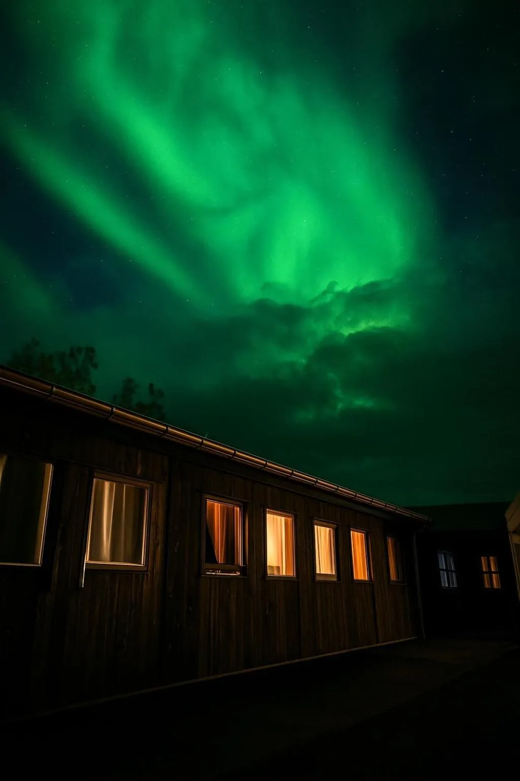 Property building in Hotel Brú countryside