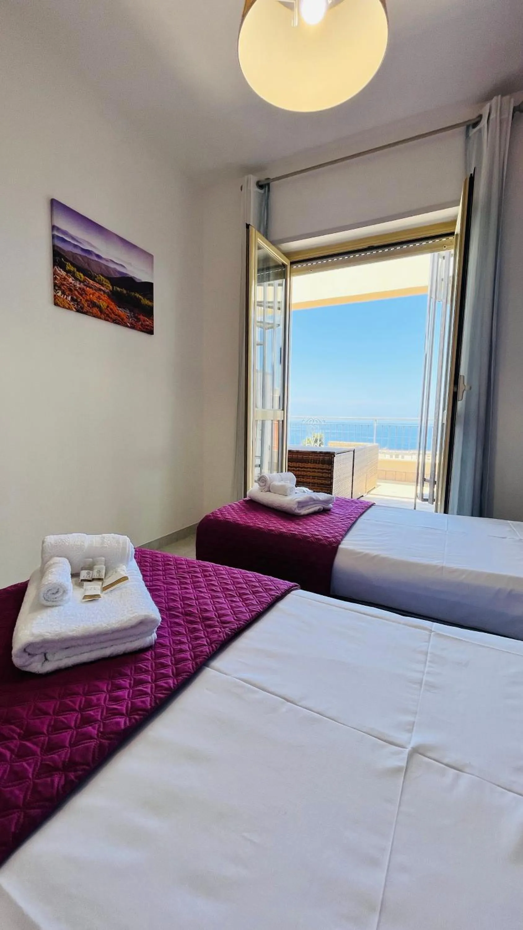 Bed in La Casa Panoramica 15