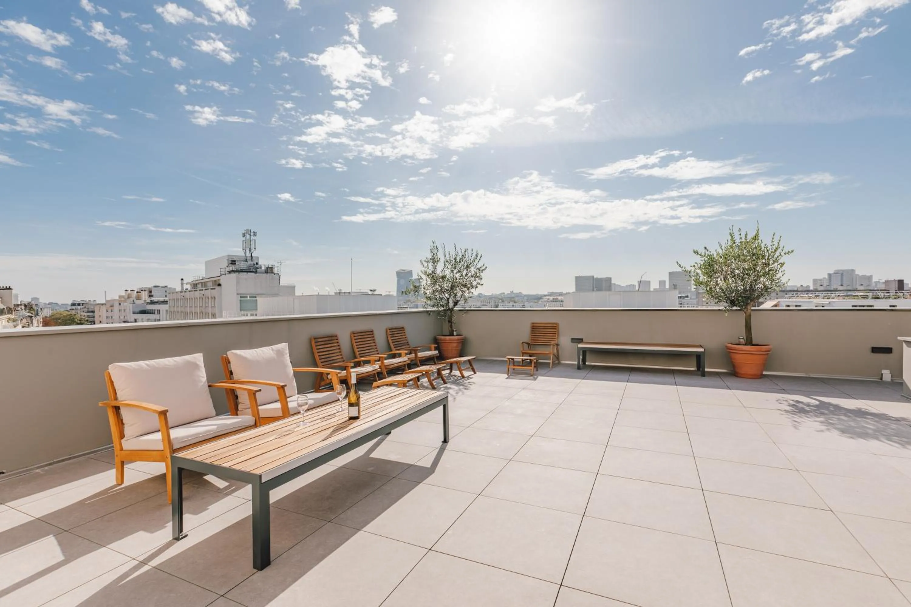 Patio in Appart'City Collection Paris Gare de Lyon