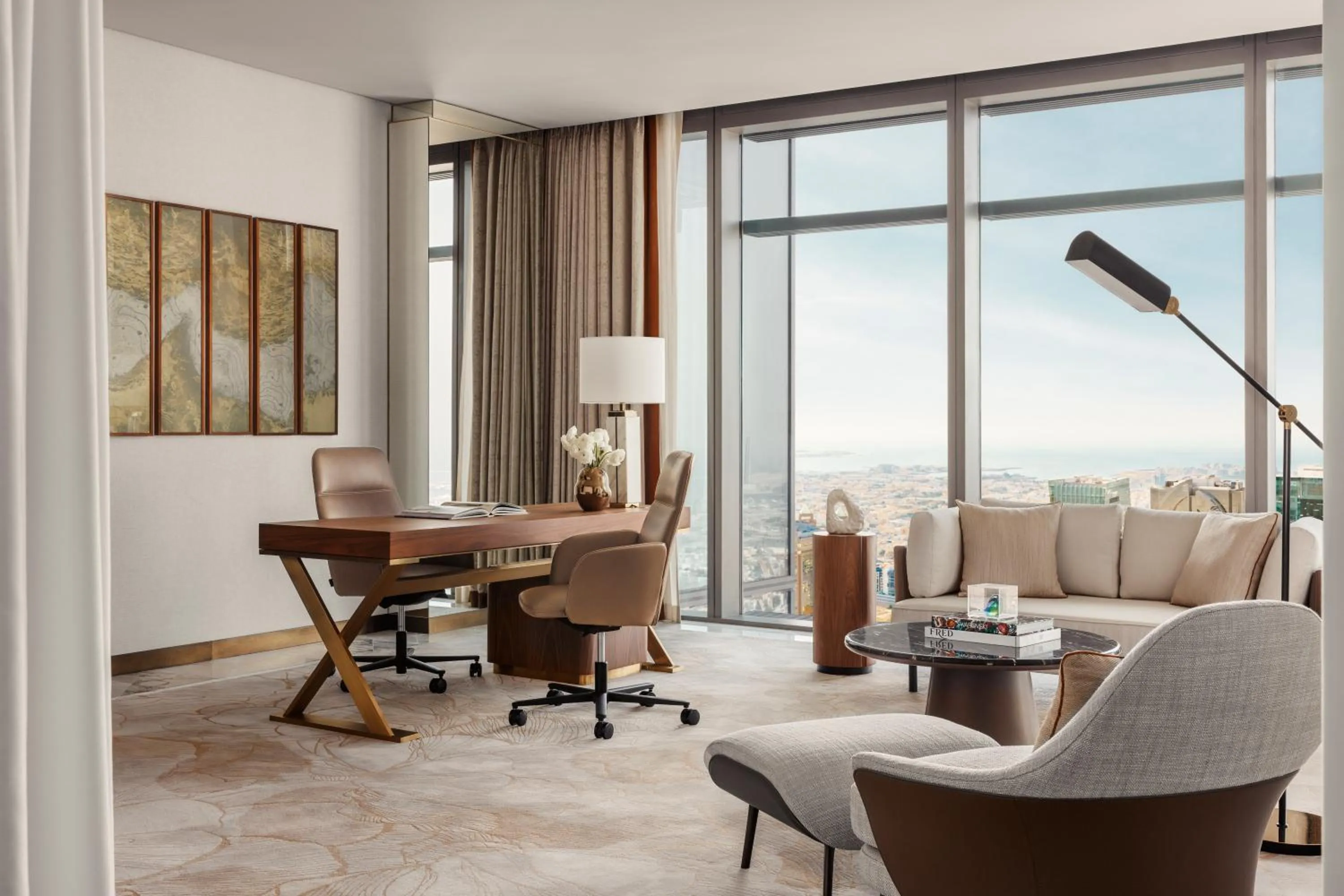 Living room in One&Only One Za'abeel