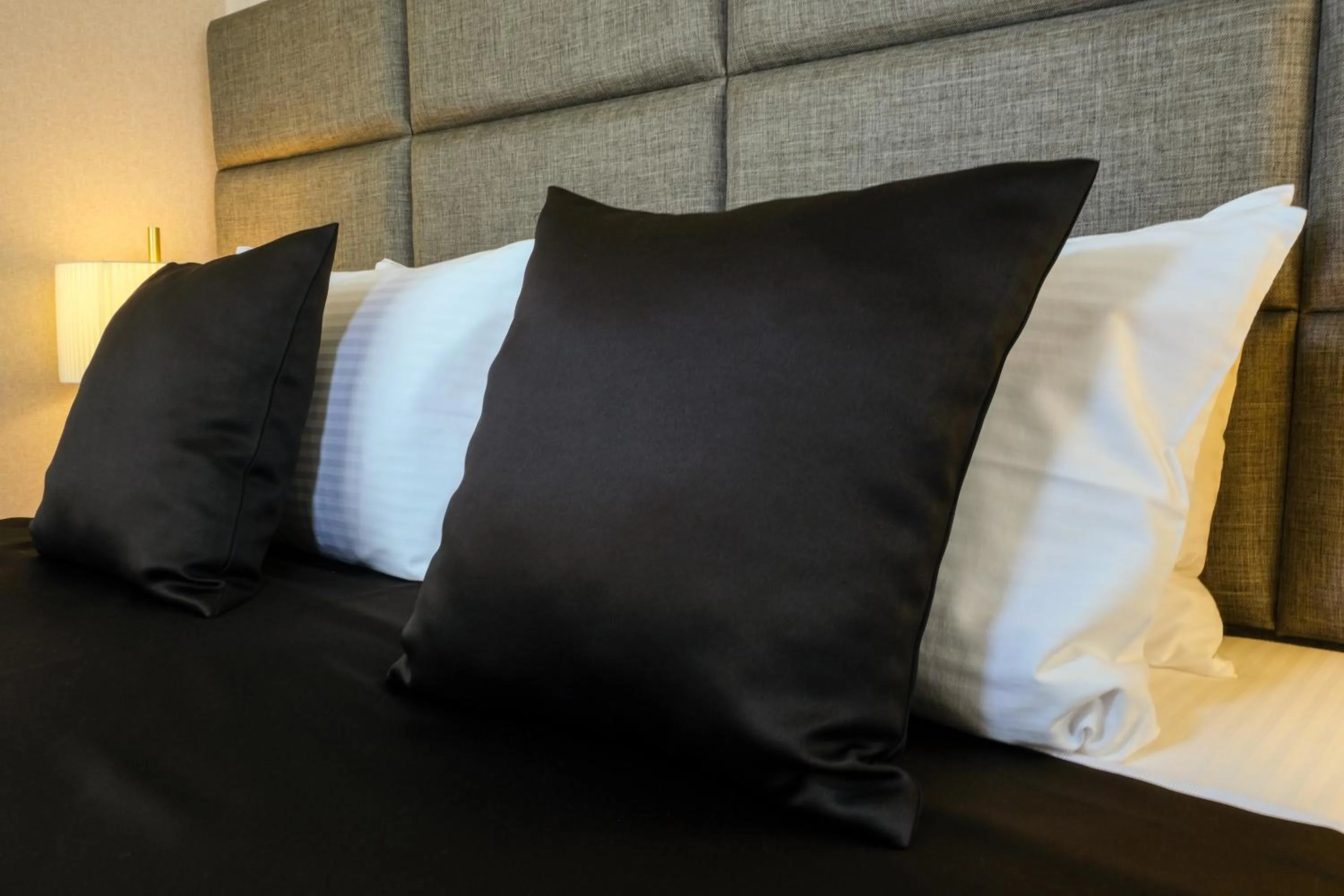 Bed in Brand Business Hotel