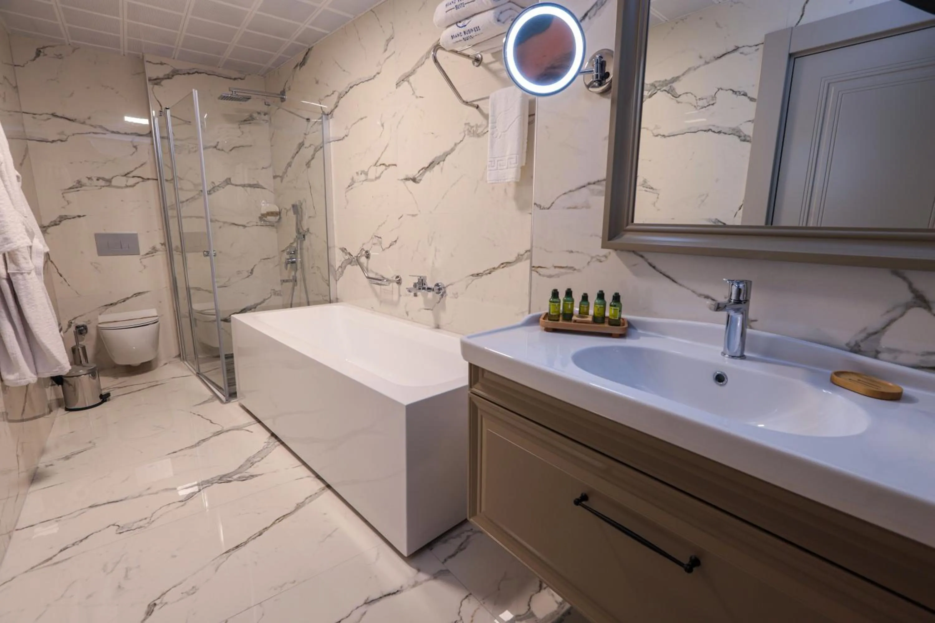 Shower in Brand Business Hotel