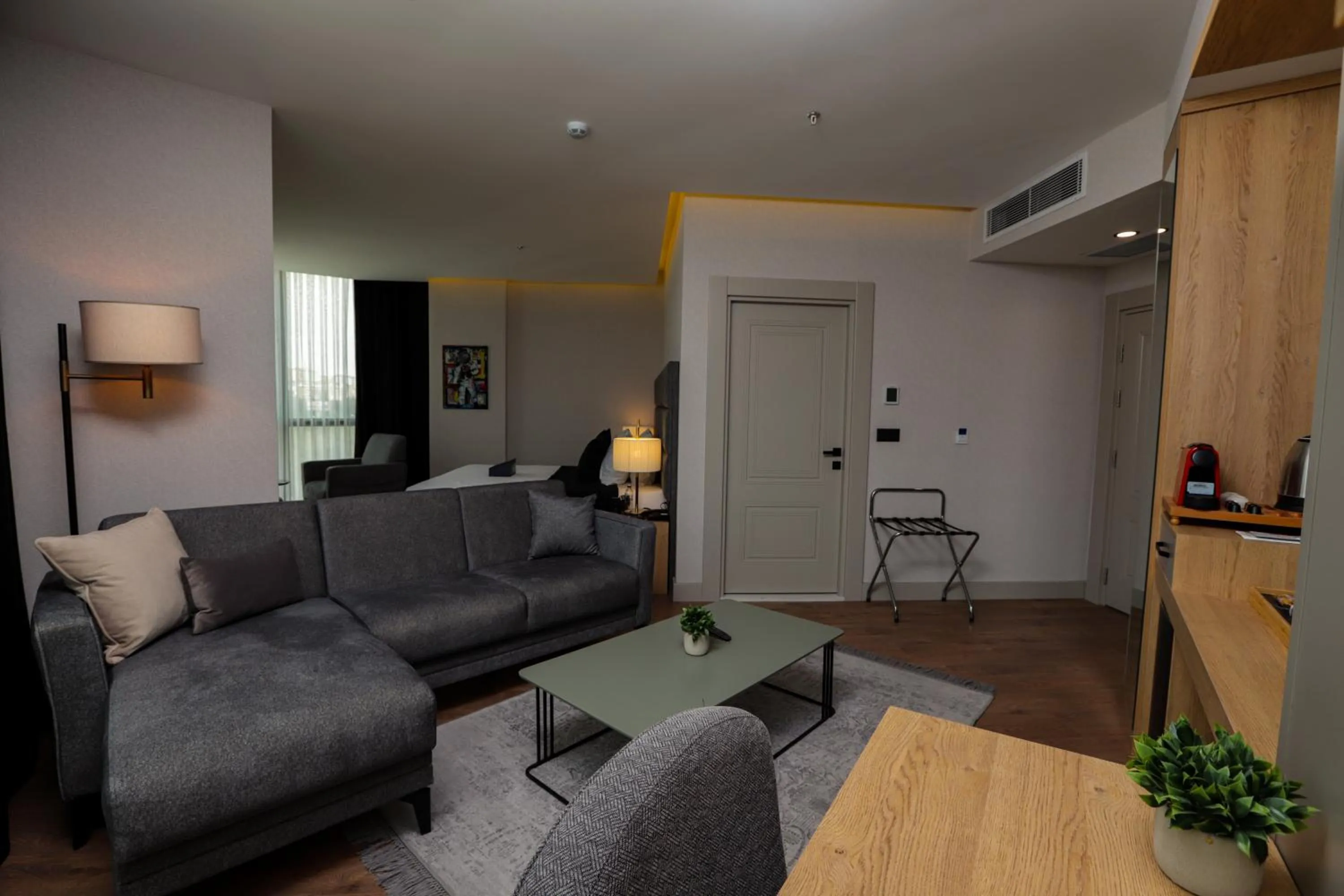 Seating area in Brand Business Hotel