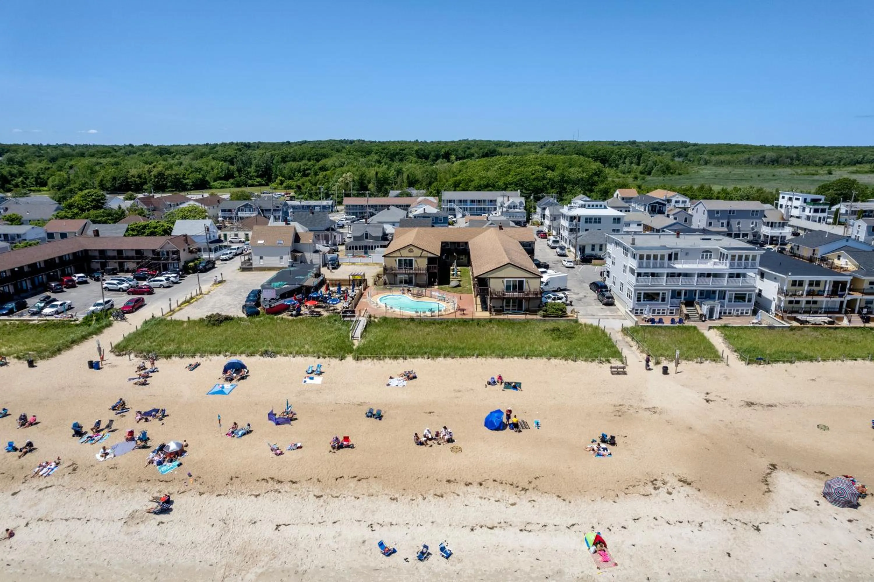 Property building in The Carolina Motel
