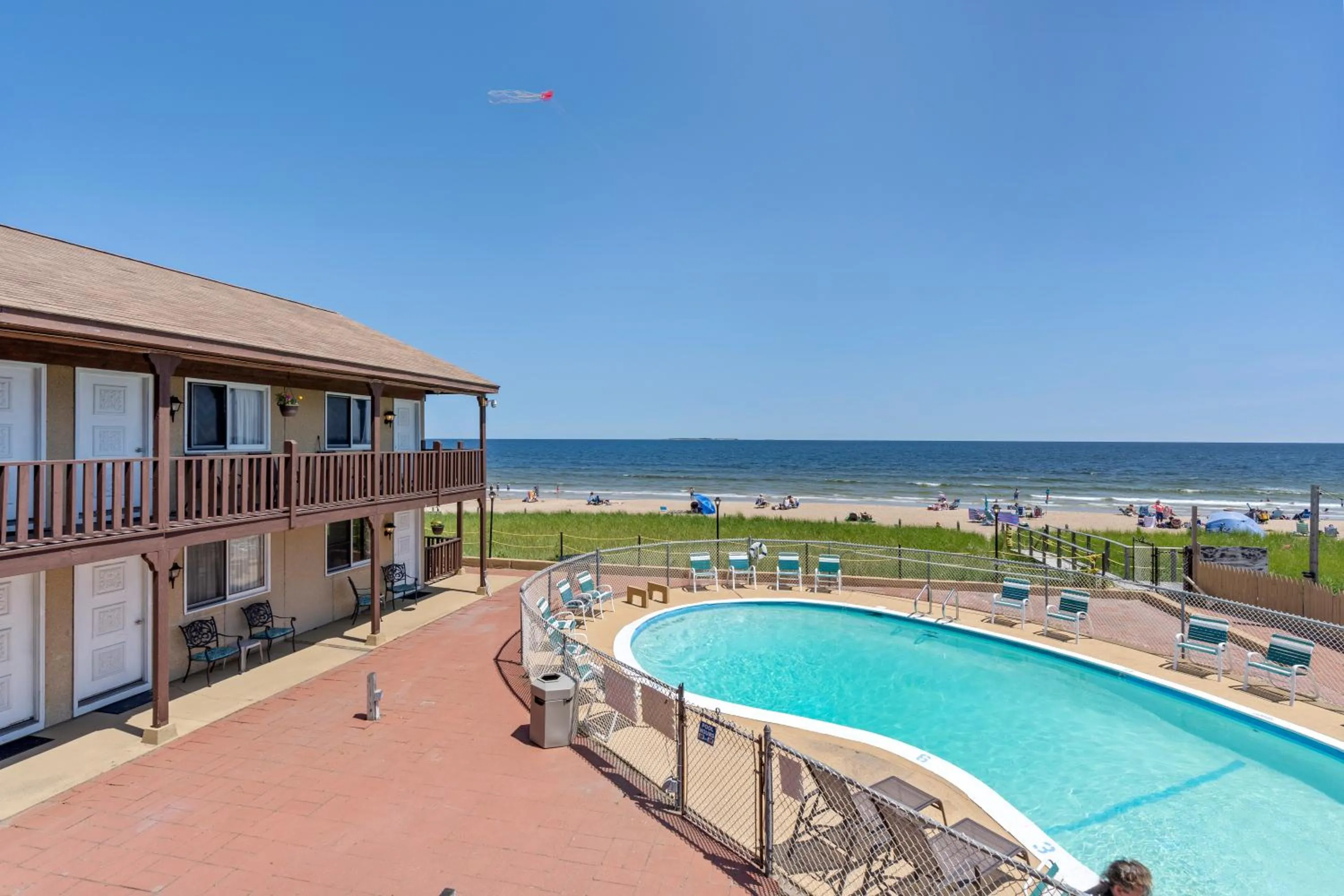 Property building in The Carolina Motel