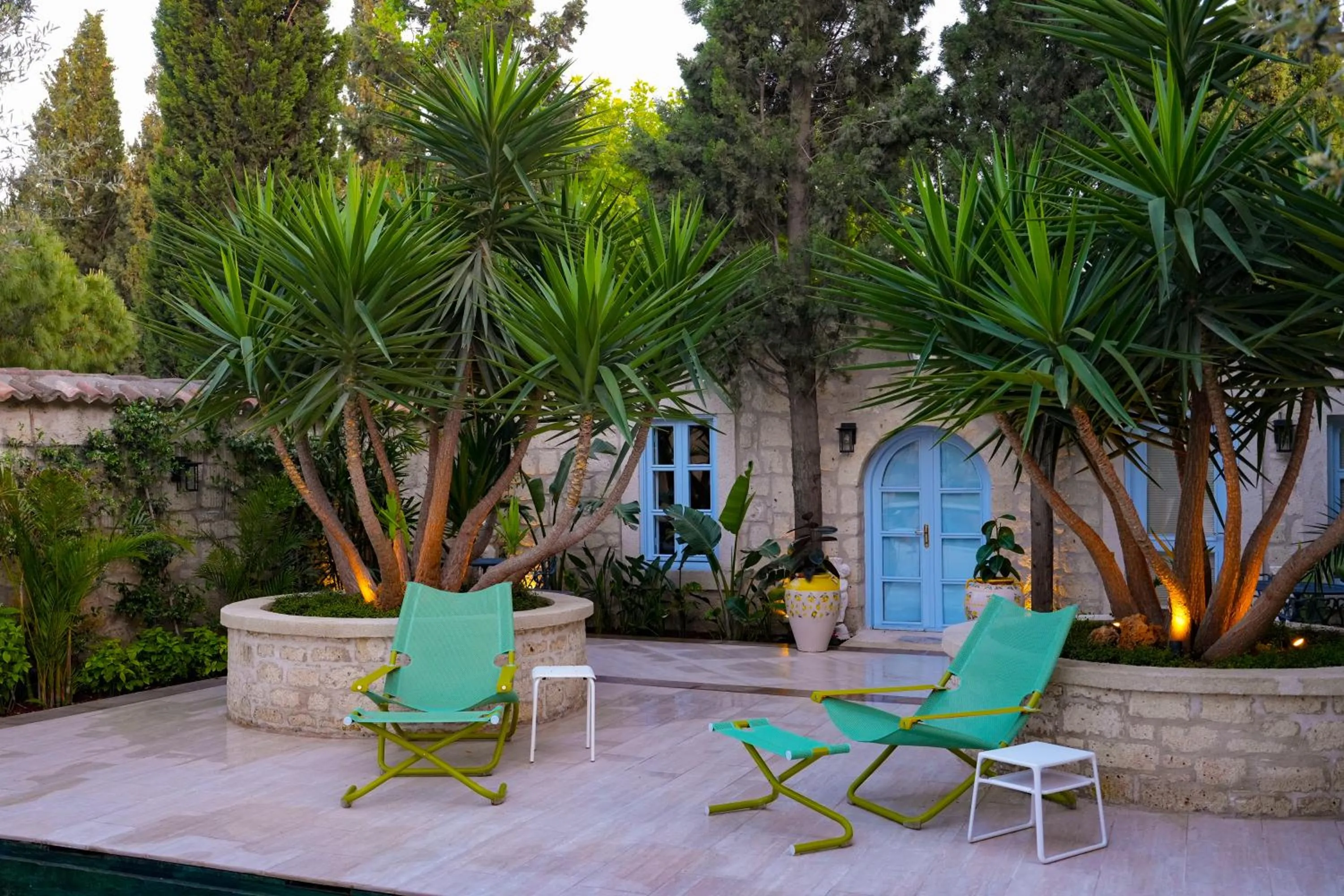 Patio in Alaçatı Taş Otel
