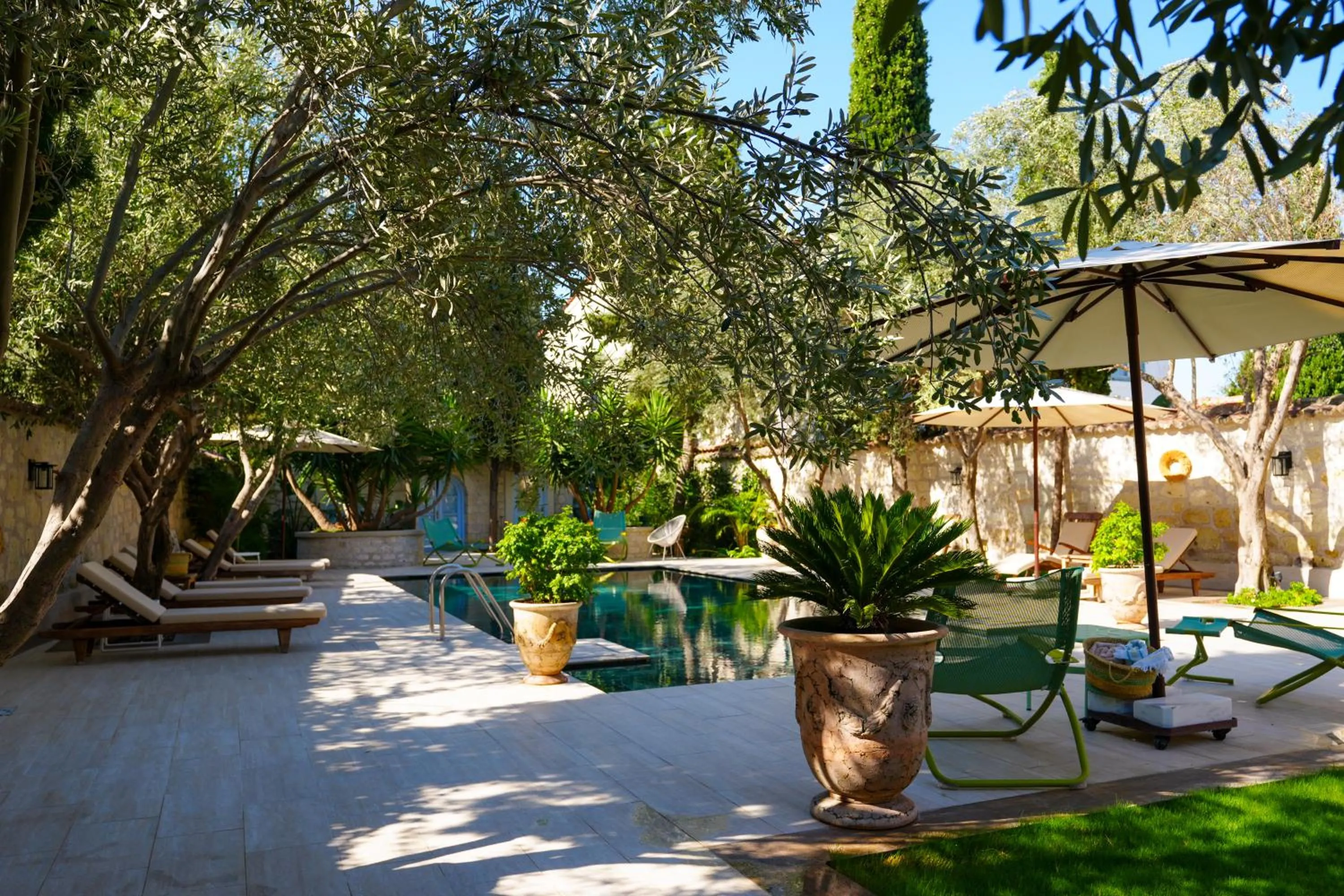 Garden in Alaçatı Taş Otel