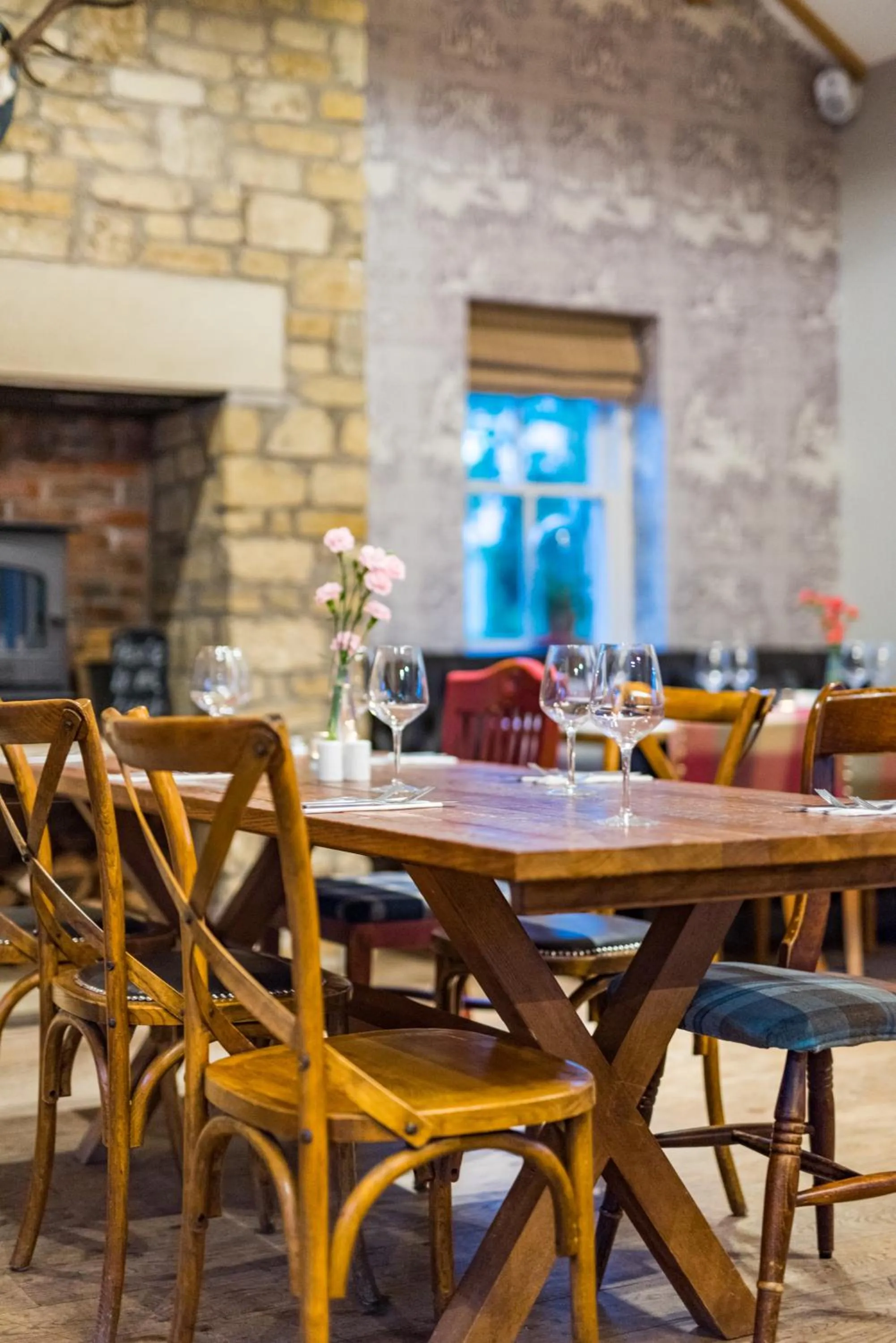 Dining area in The Queens