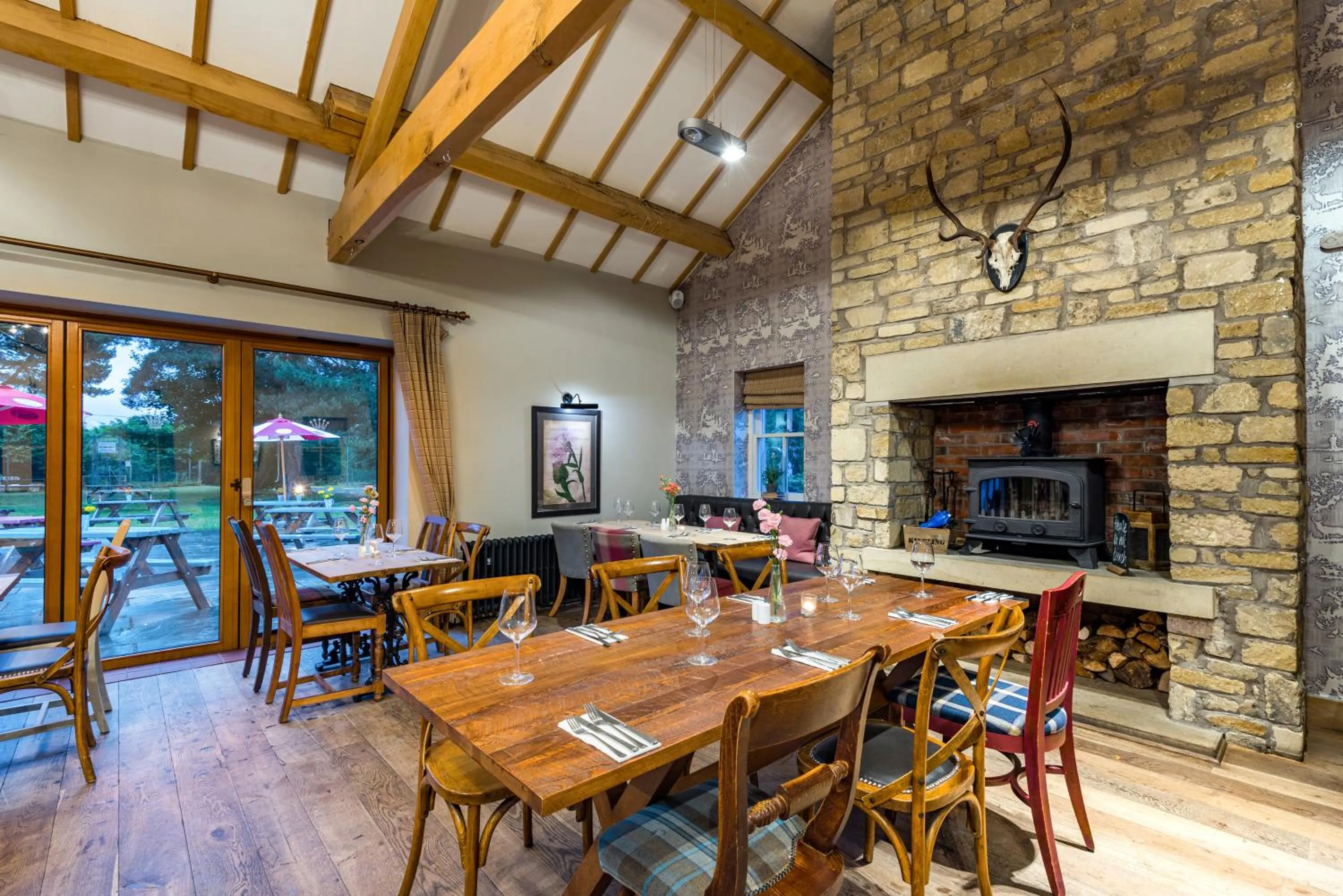 Dining area in The Queens