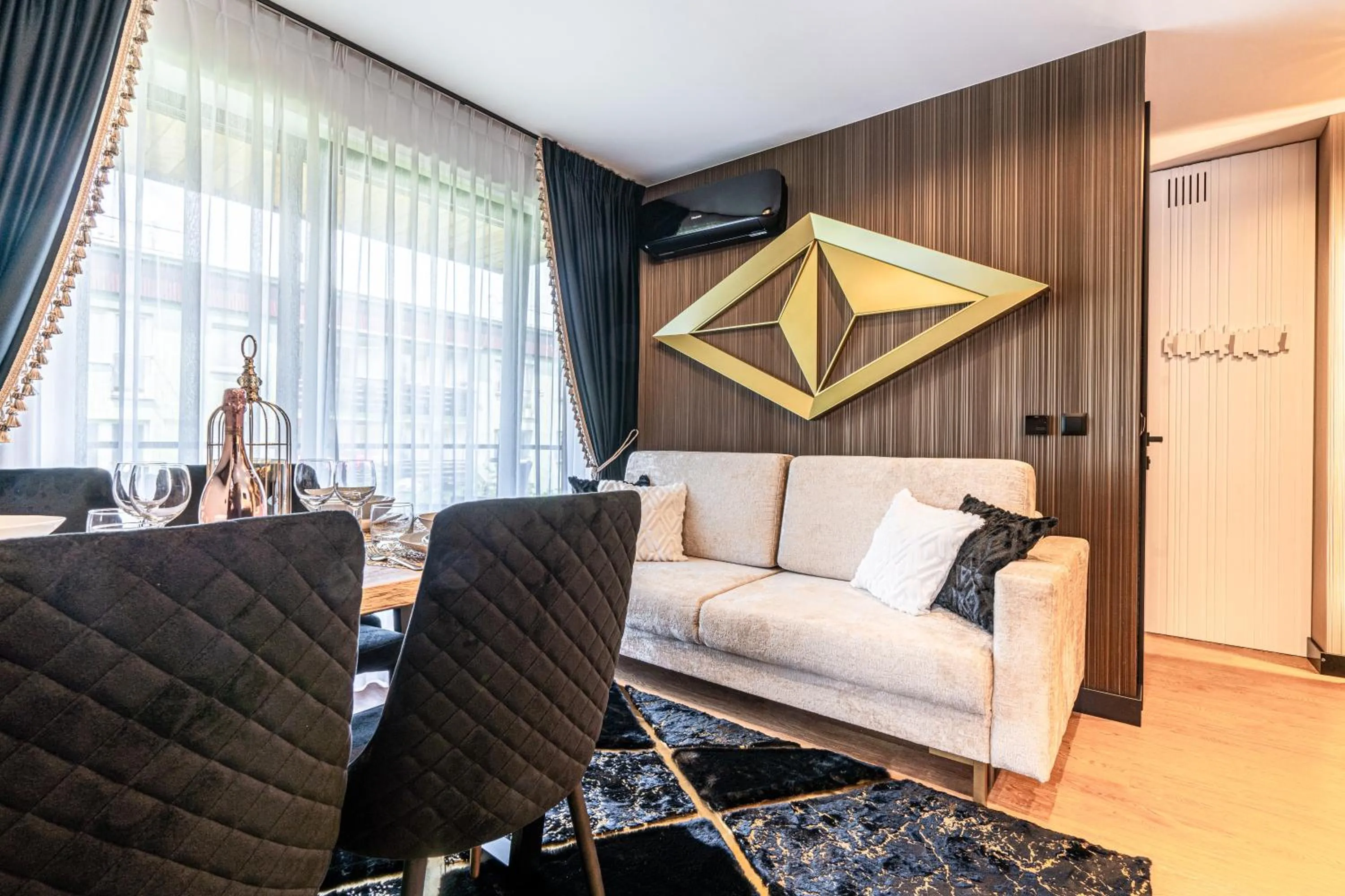 Living room in Złota Residence & SPA - 500m od Krupówek