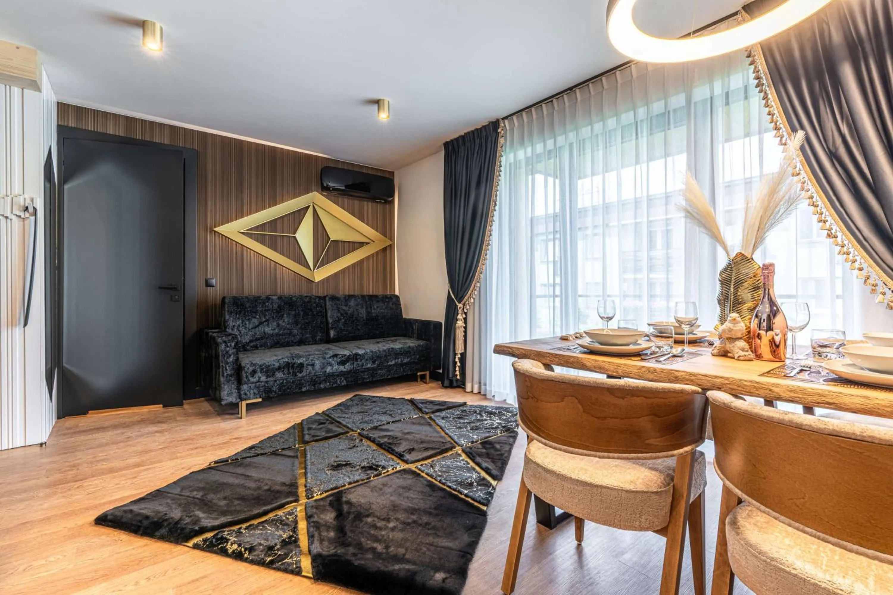Living room in Złota Residence & SPA - 500m od Krupówek