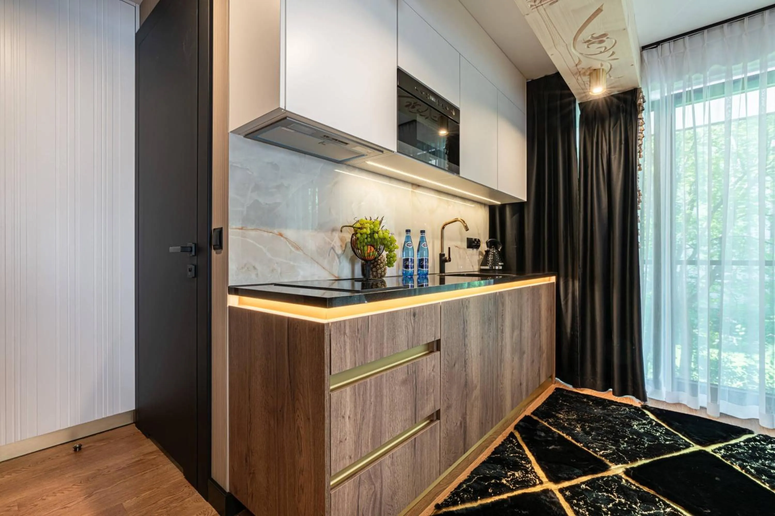 Kitchen or kitchenette in Złota Residence & SPA - 500m od Krupówek