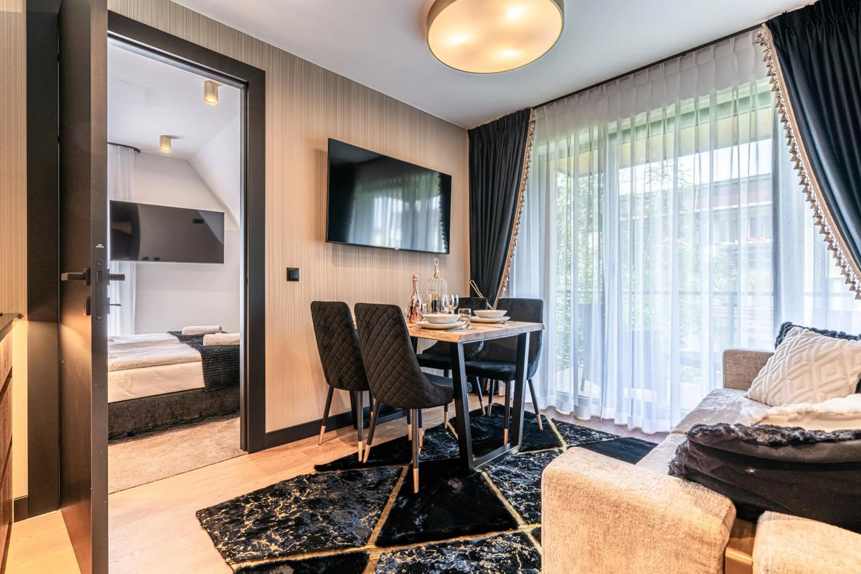 TV and multimedia, Bed in Złota Residence & SPA - 500m od Krupówek