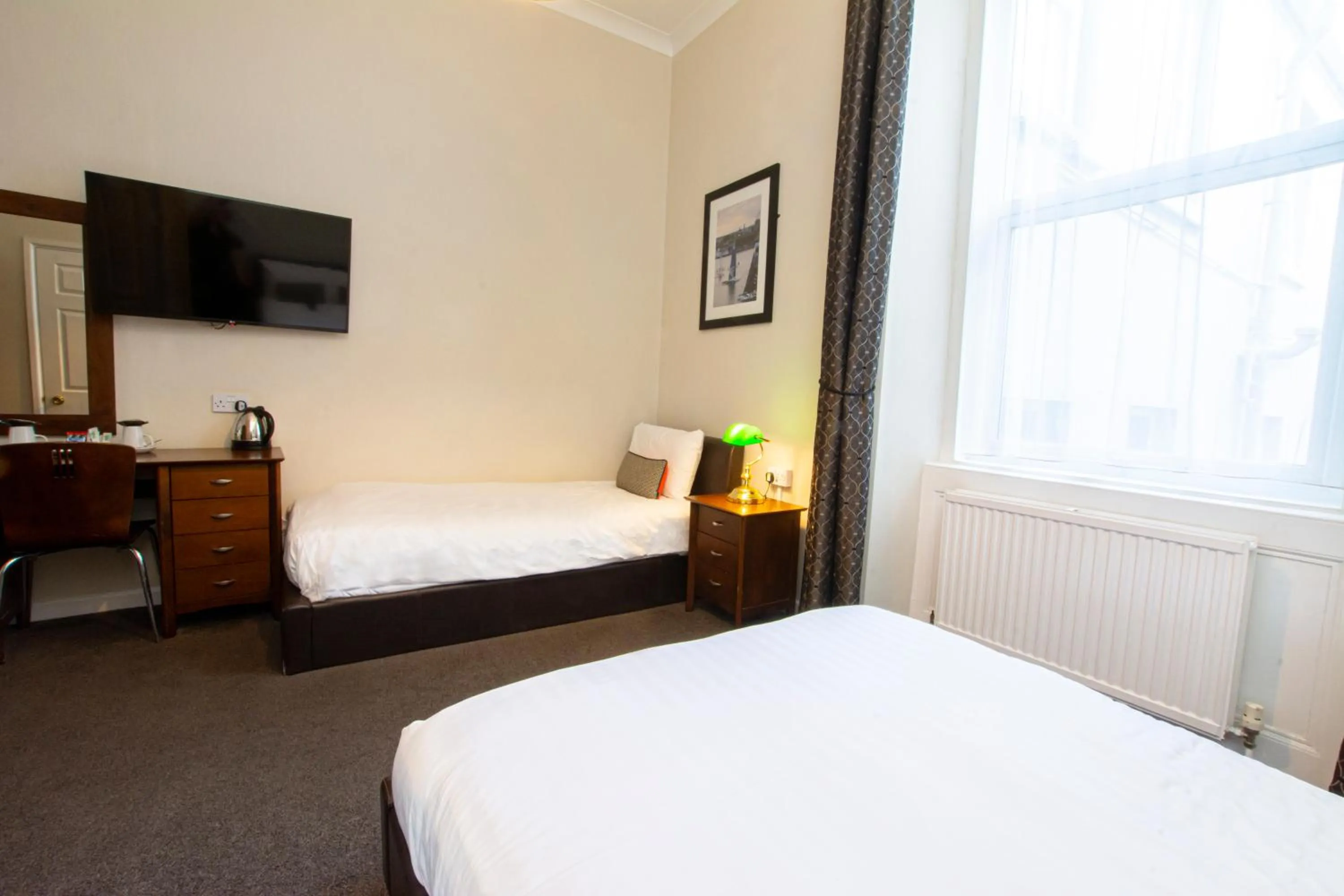 Bed in The Grosvenor Plymouth