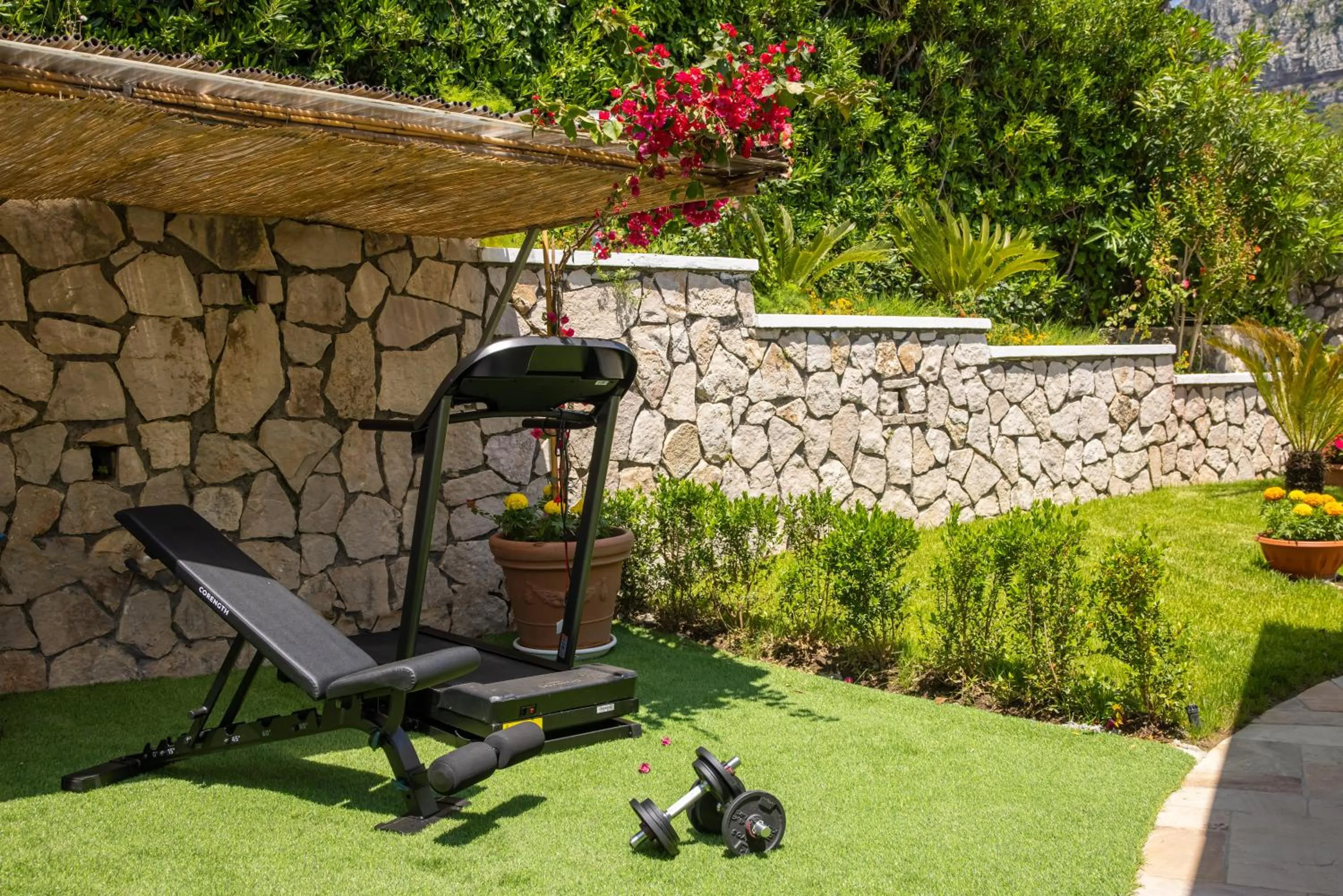 Fitness centre/facilities in YourHome - Villa Veronica Luxury Suites in Amalfi coast