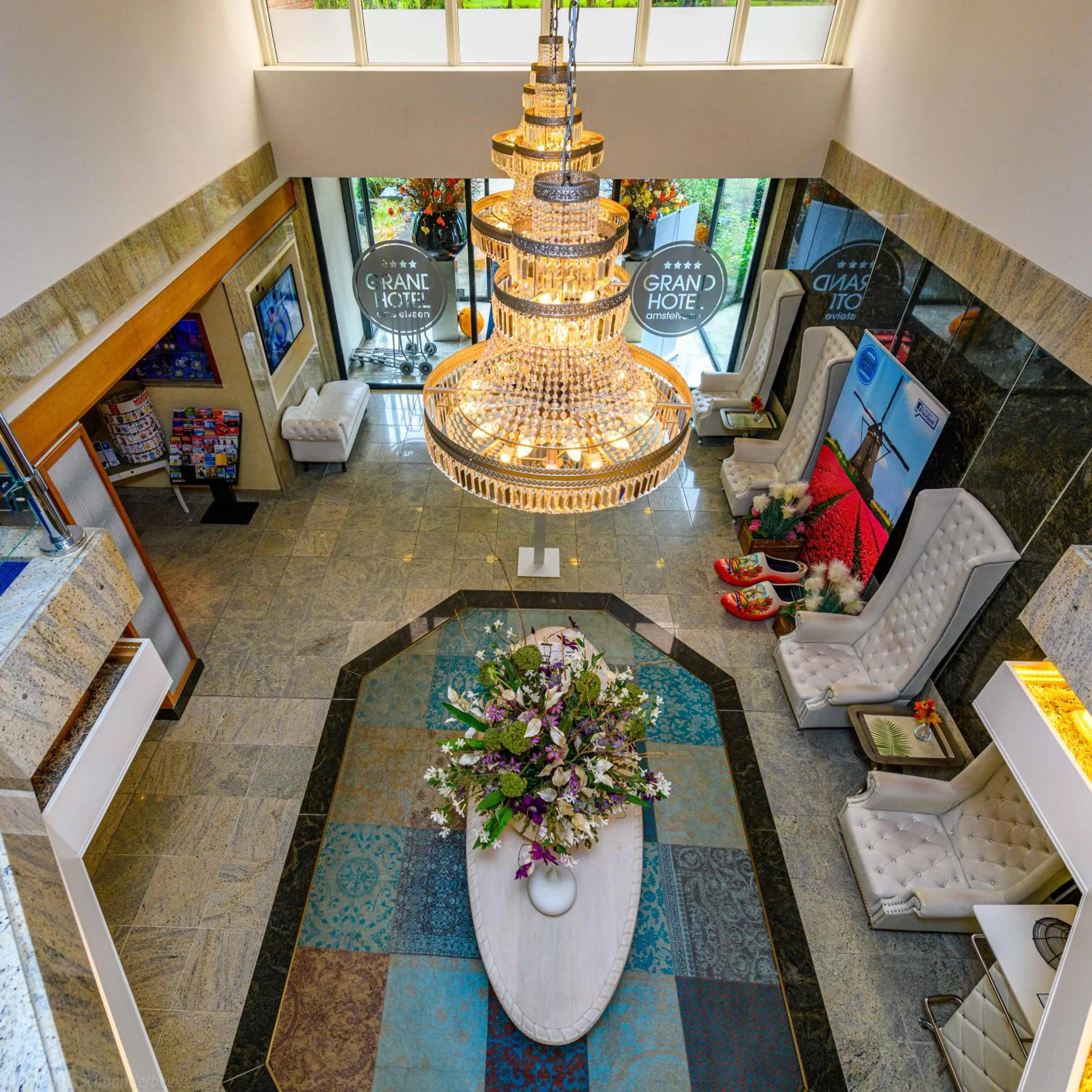 Lobby or reception in Grand Hotel Amstelveen