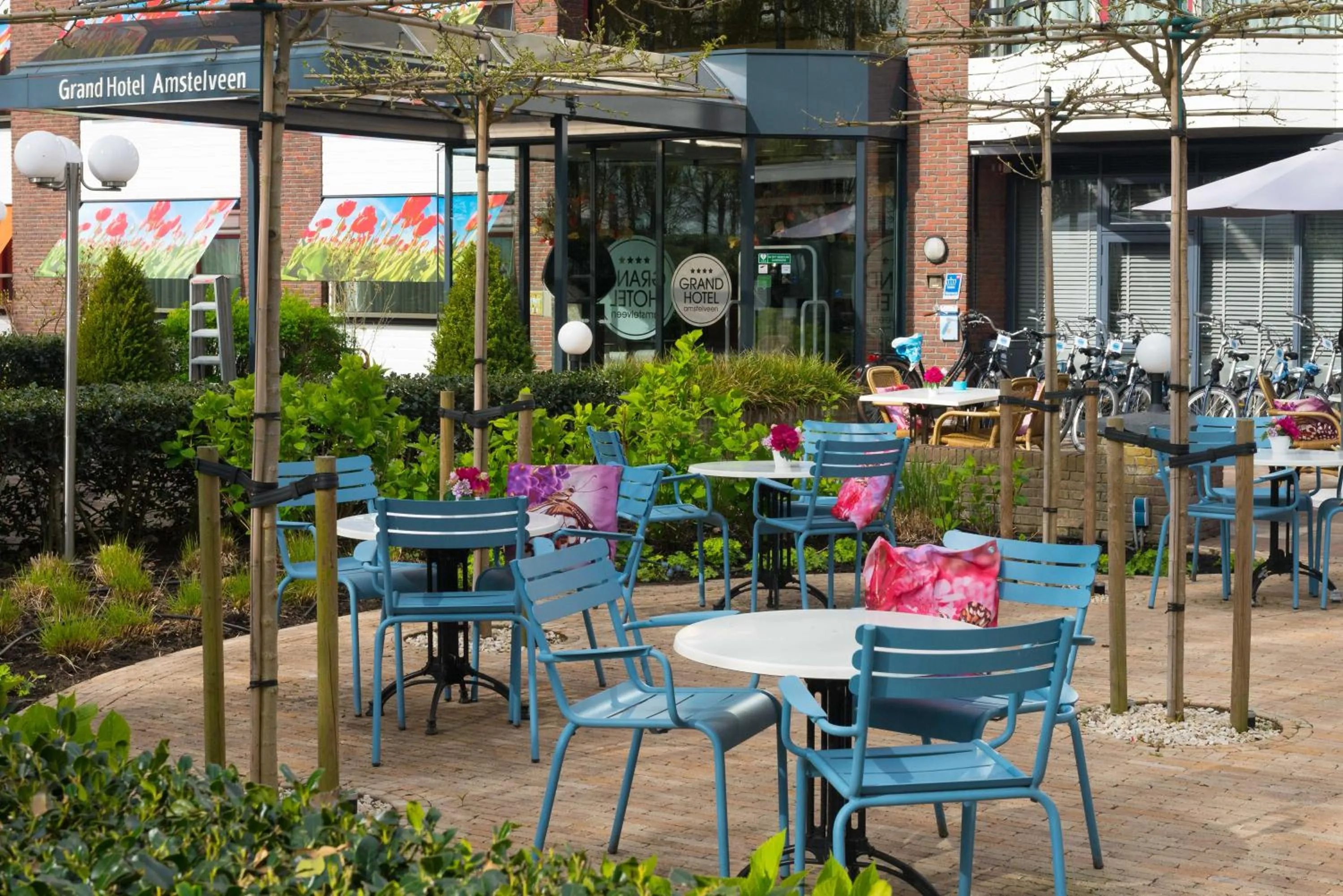 Garden in Grand Hotel Amstelveen