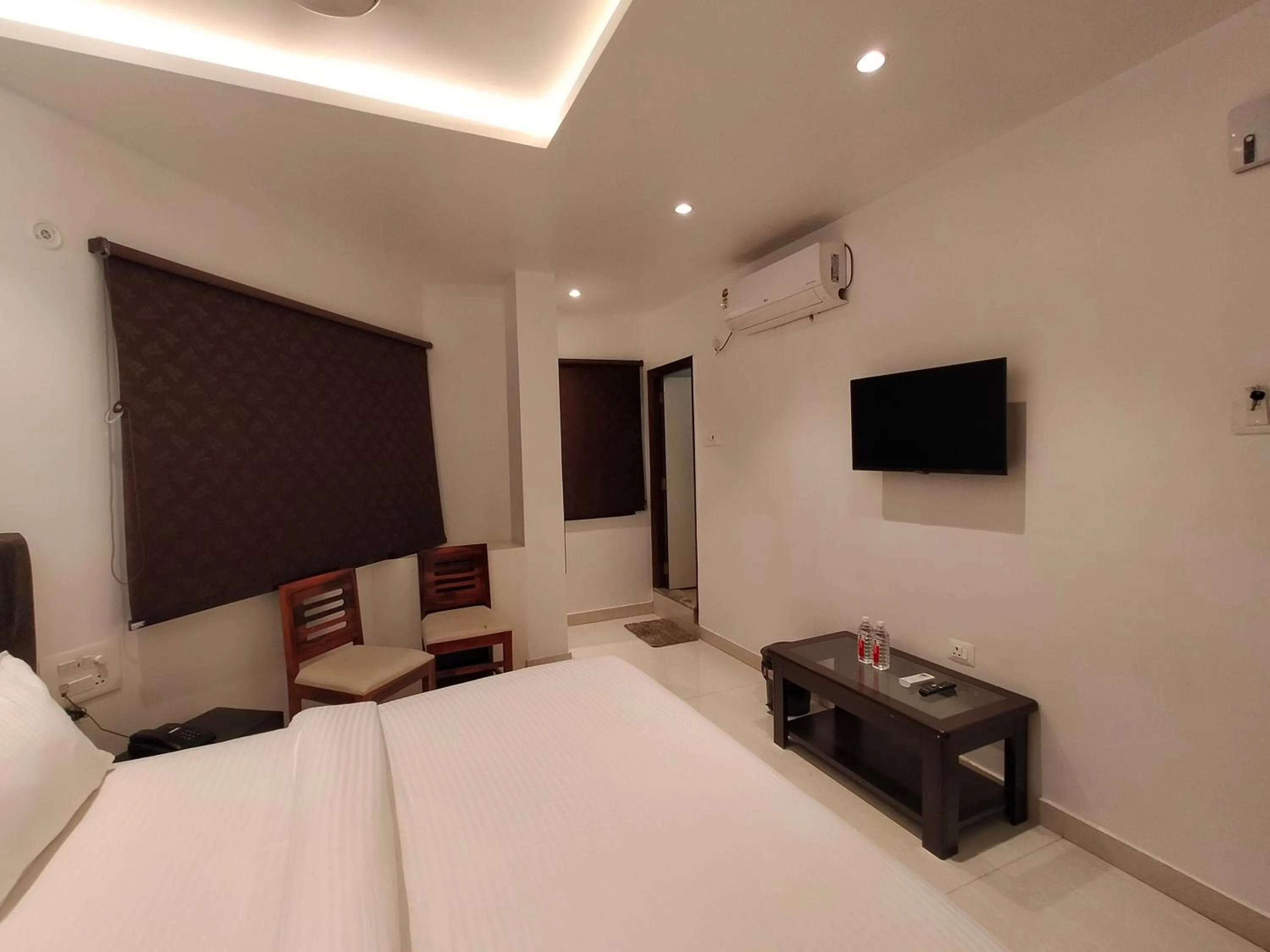 Bed in Hotel Temple View