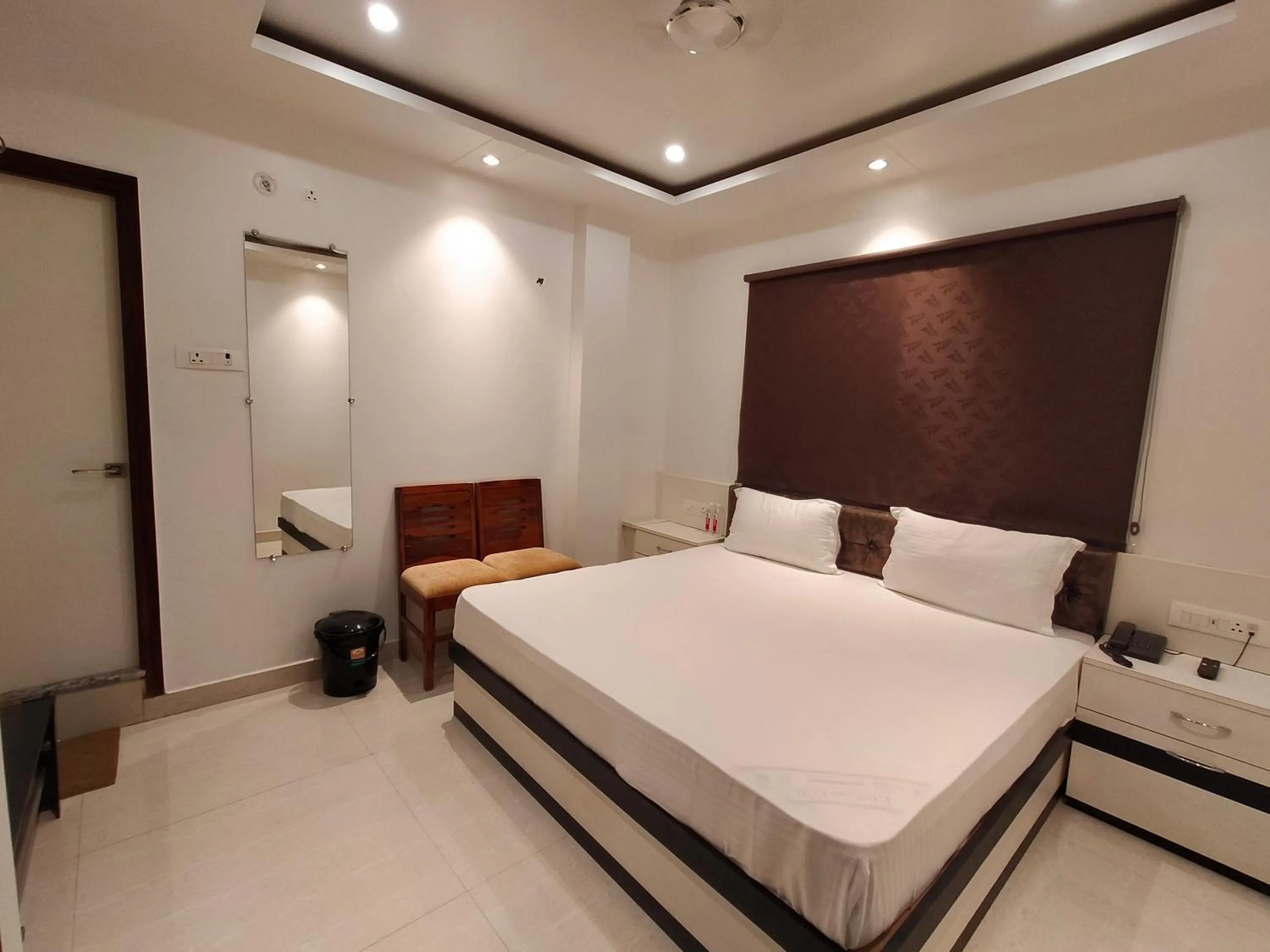 Bed in Hotel Temple View