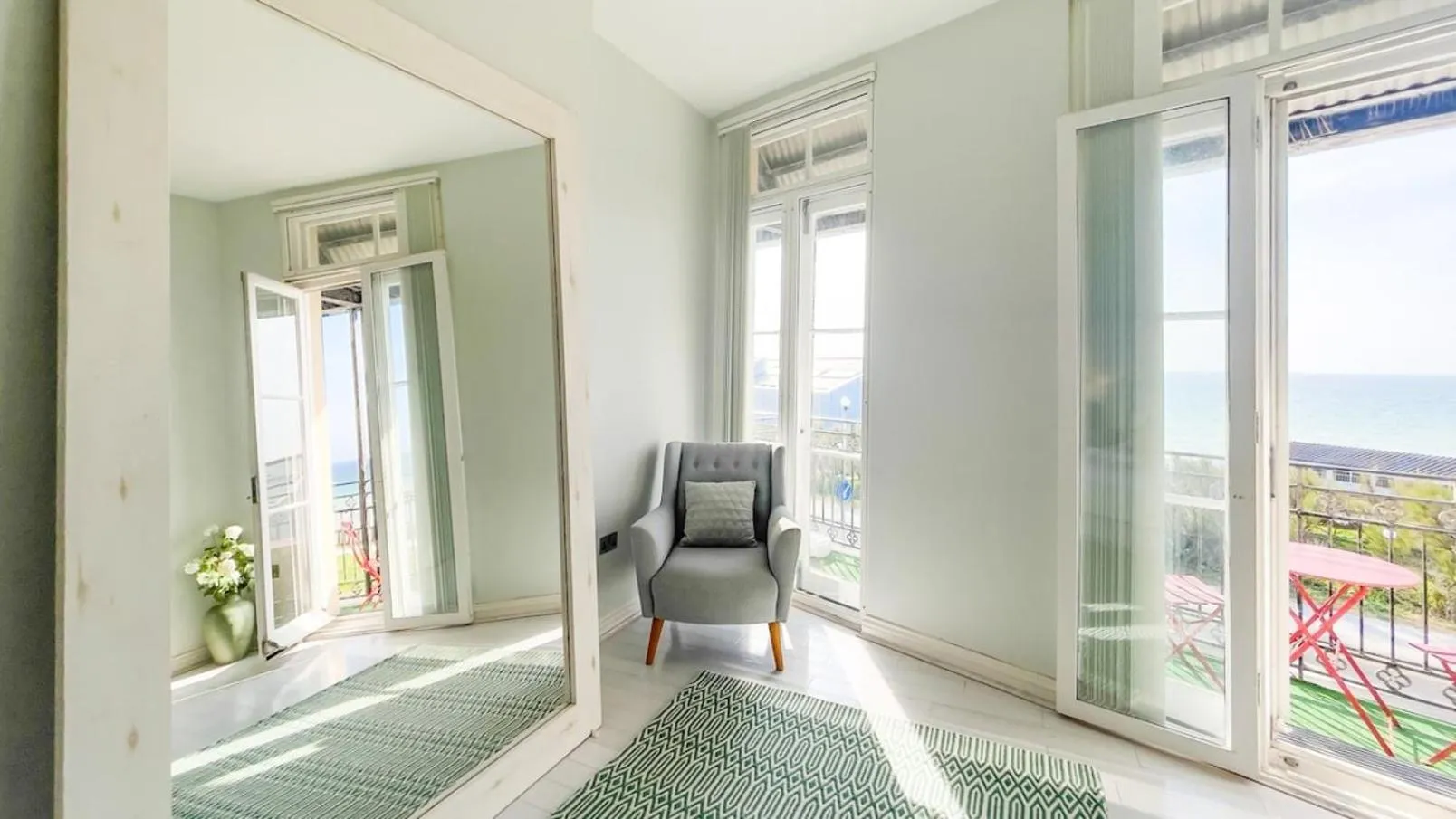 Balcony/Terrace in Seaview Apt Turner Contemporary, Margate By Adliv