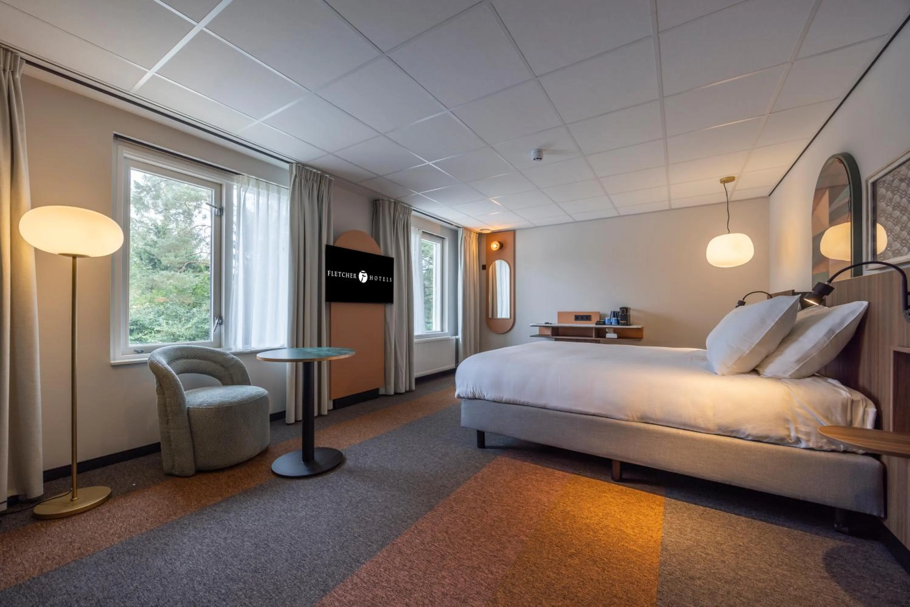 Bed in Fletcher Boutique Hotel De Mallejan