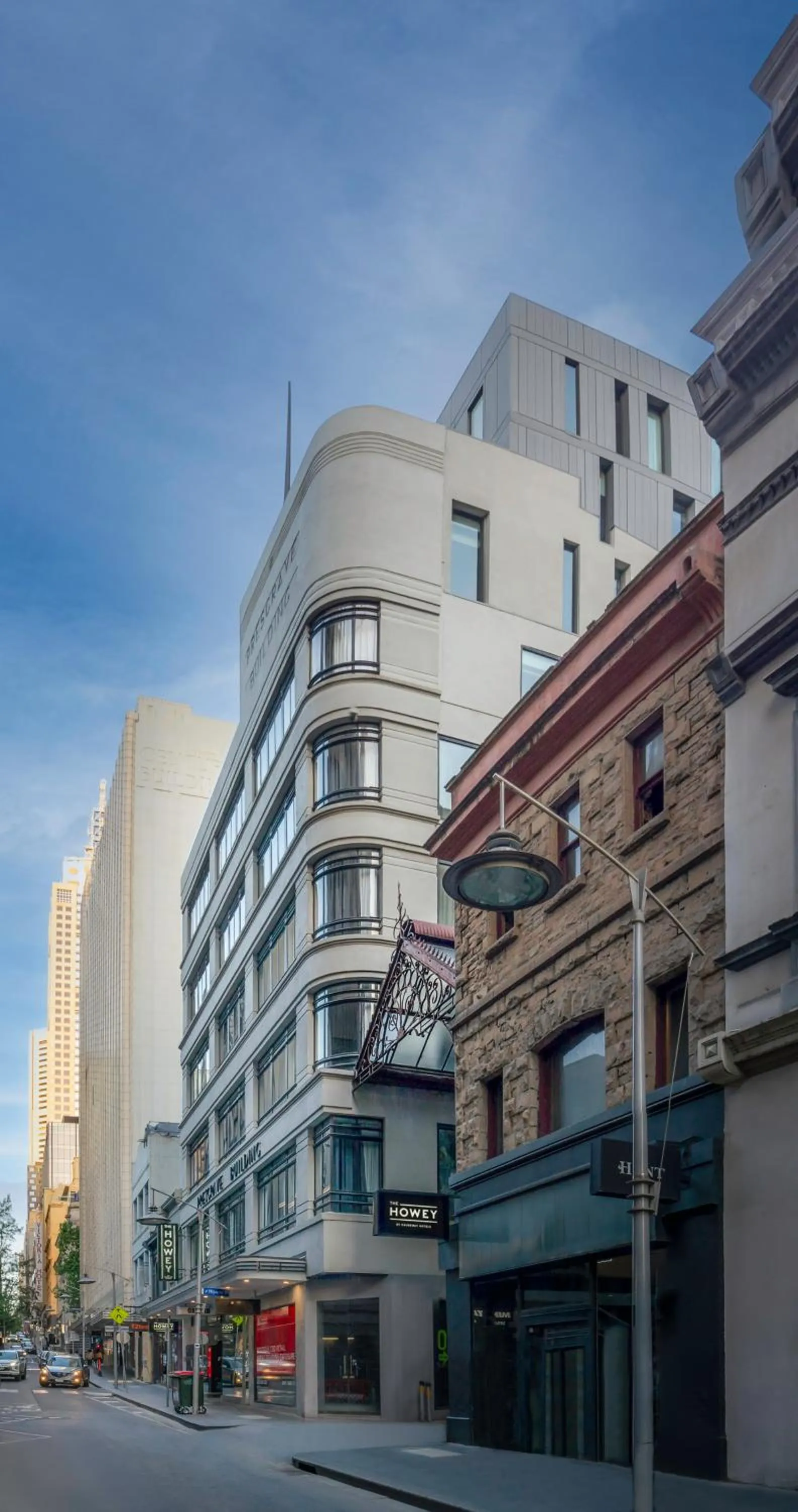 Property building in The Howey