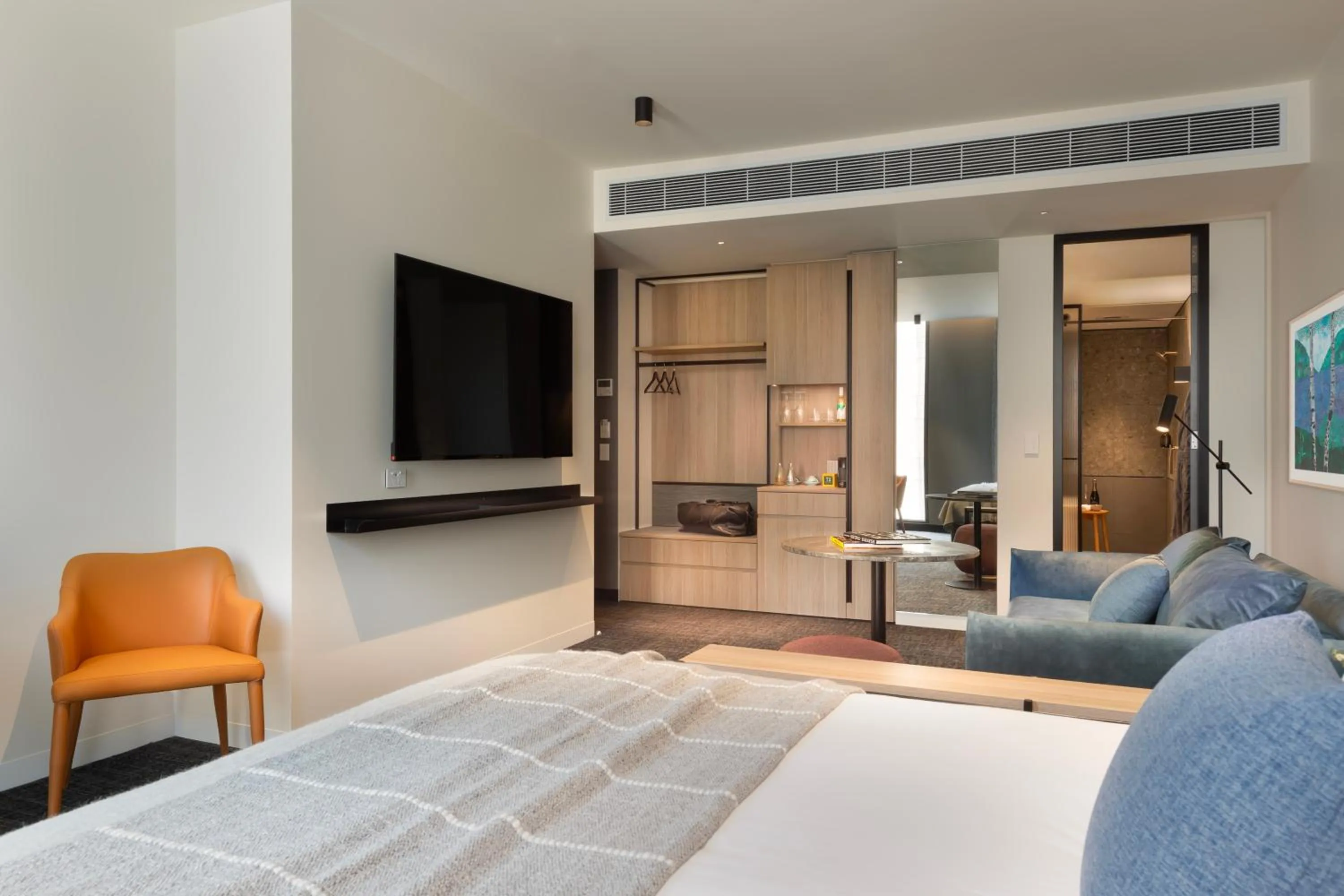 Bedroom, Bed in The Howey