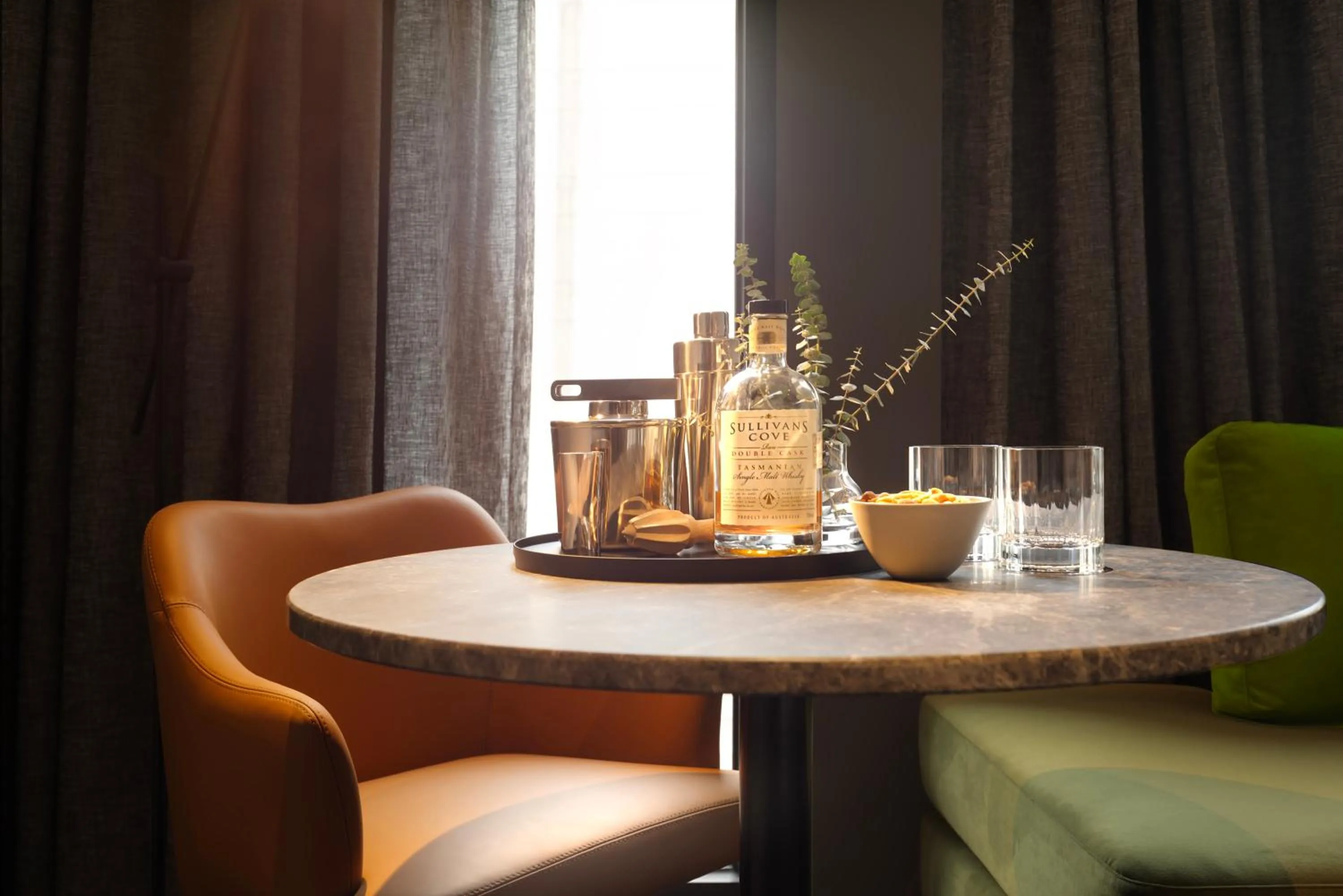 Seating area in The Howey