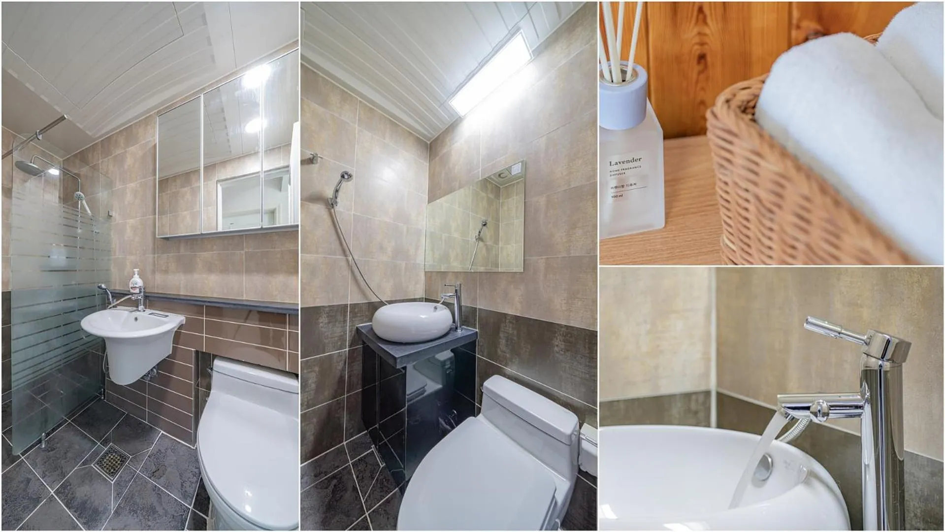 Shower in Maremonte Pension