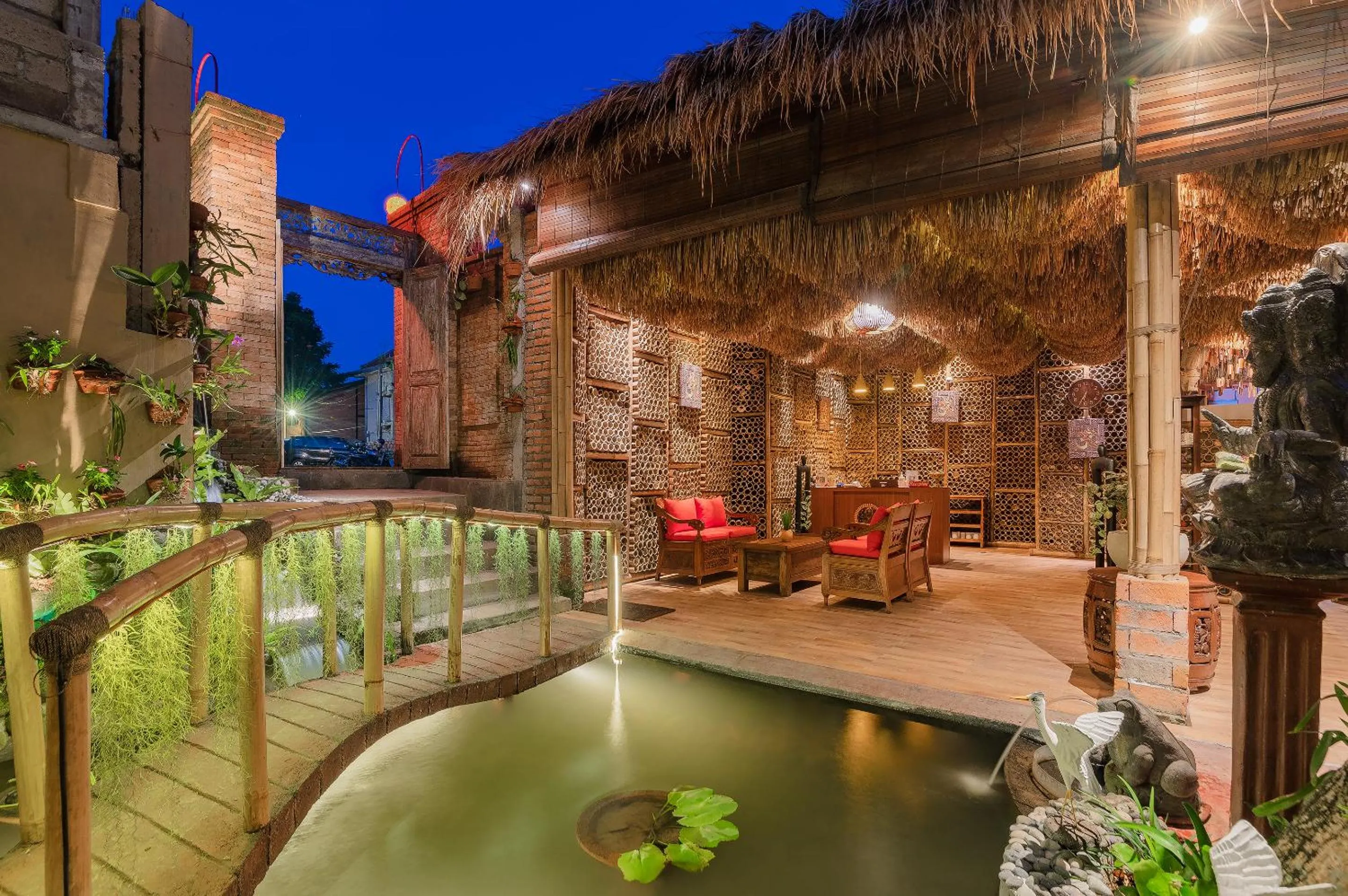 Lobby or reception in Gana Hotel & Restaurant