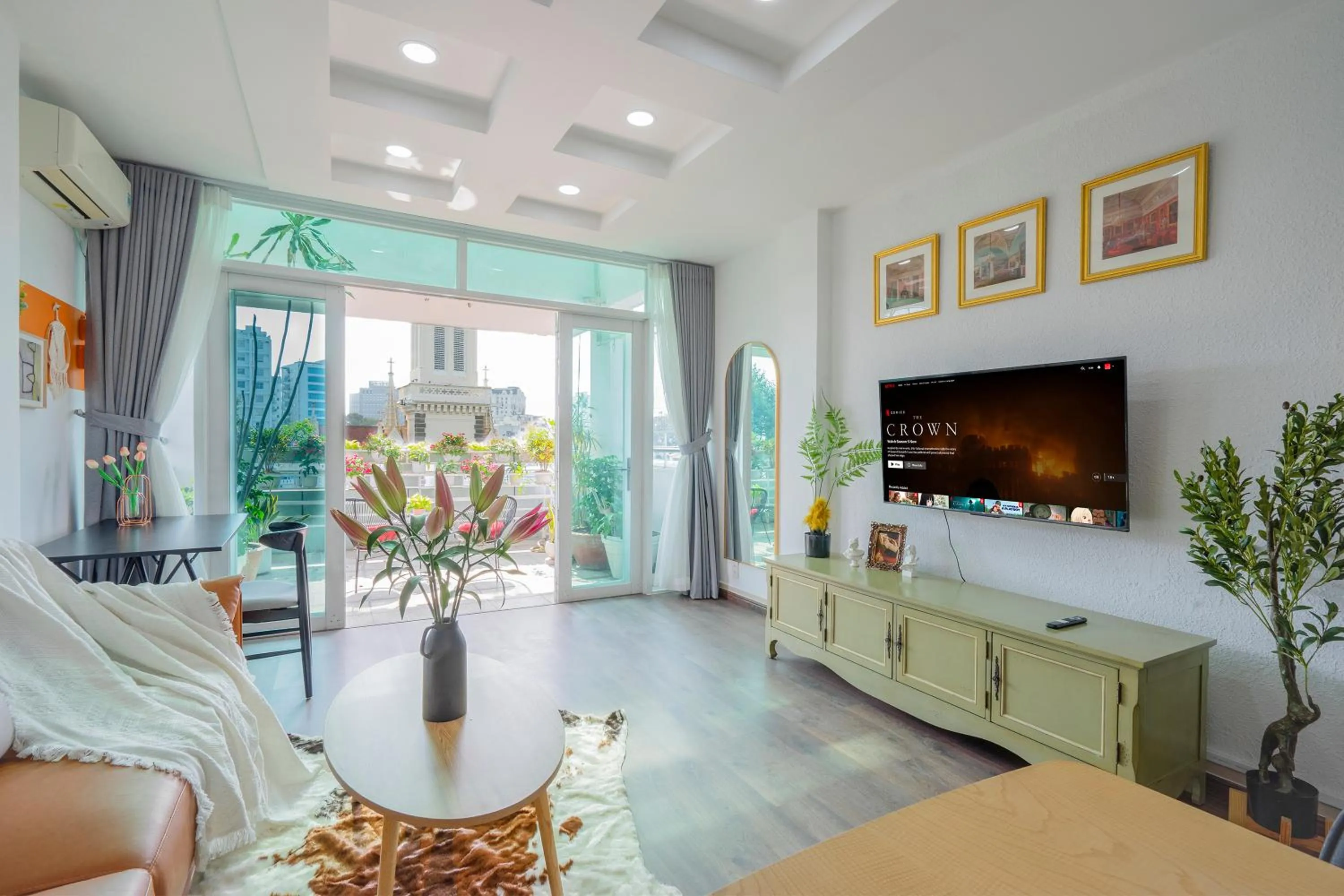 View (from property/room) in SAZI Church View Home - Free Nails HairWash