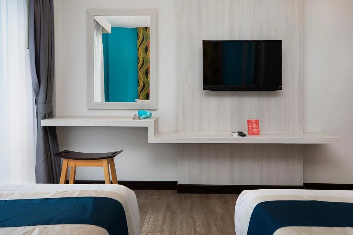 TV and multimedia, Bed in iCheck inn Chill Patong